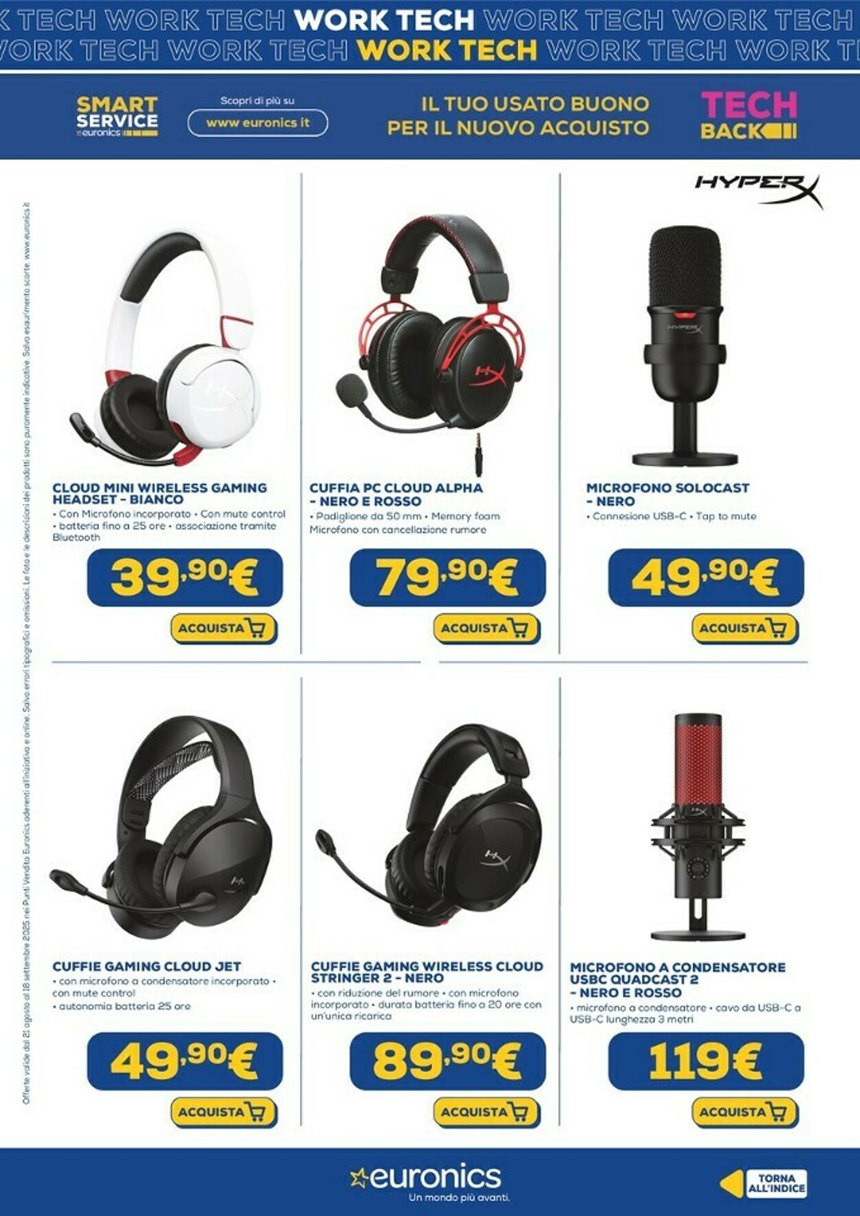 Volantino Euronics 12.09.2025 - 24.09.2025