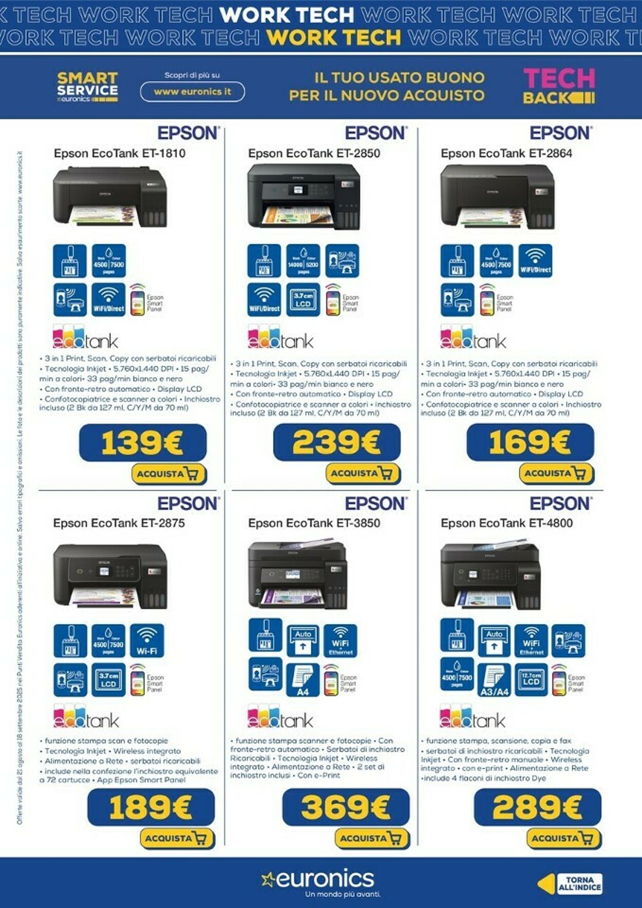 Volantino Euronics 12.09.2025 - 24.09.2025