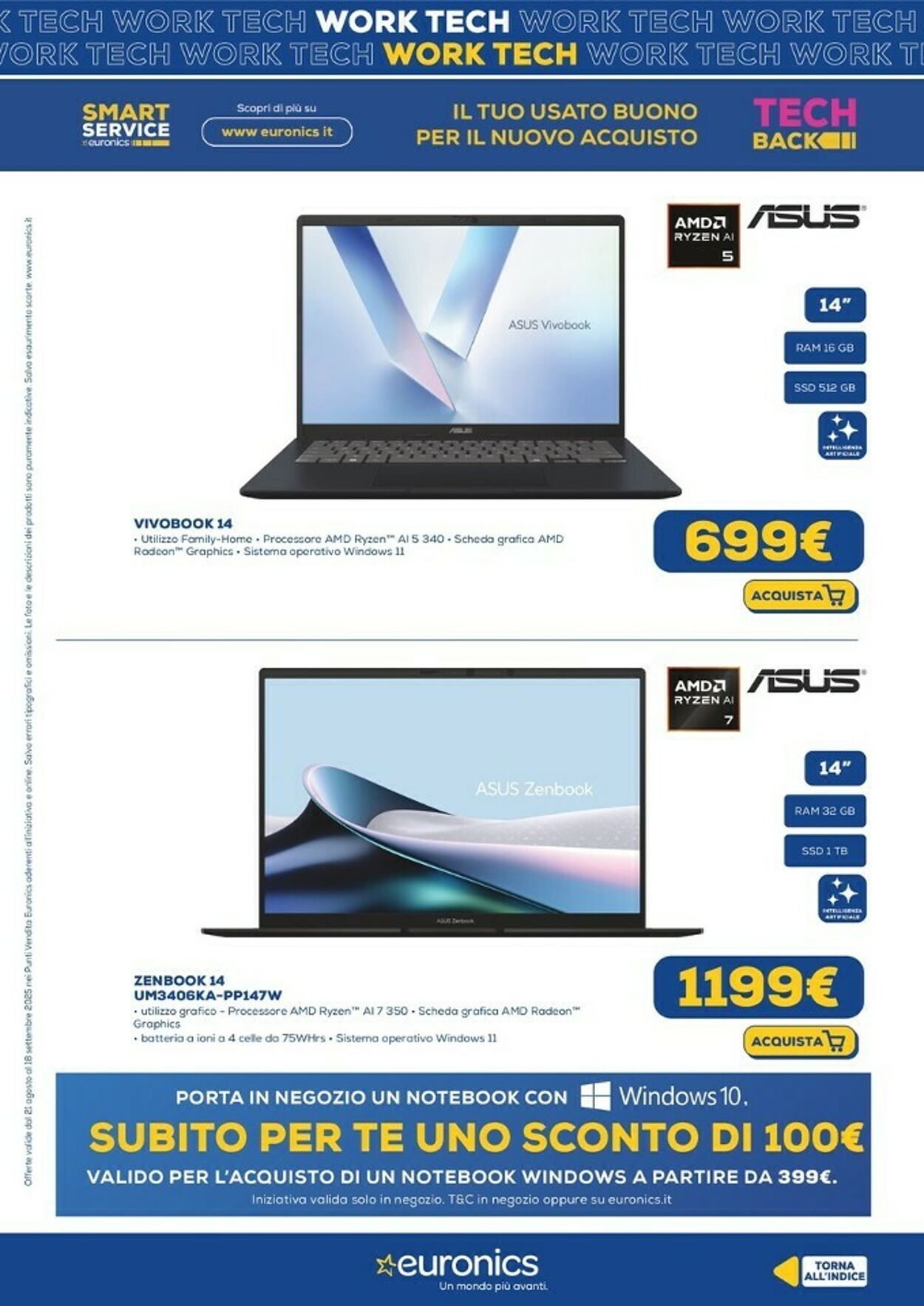 Volantino Euronics 12.09.2025 - 24.09.2025