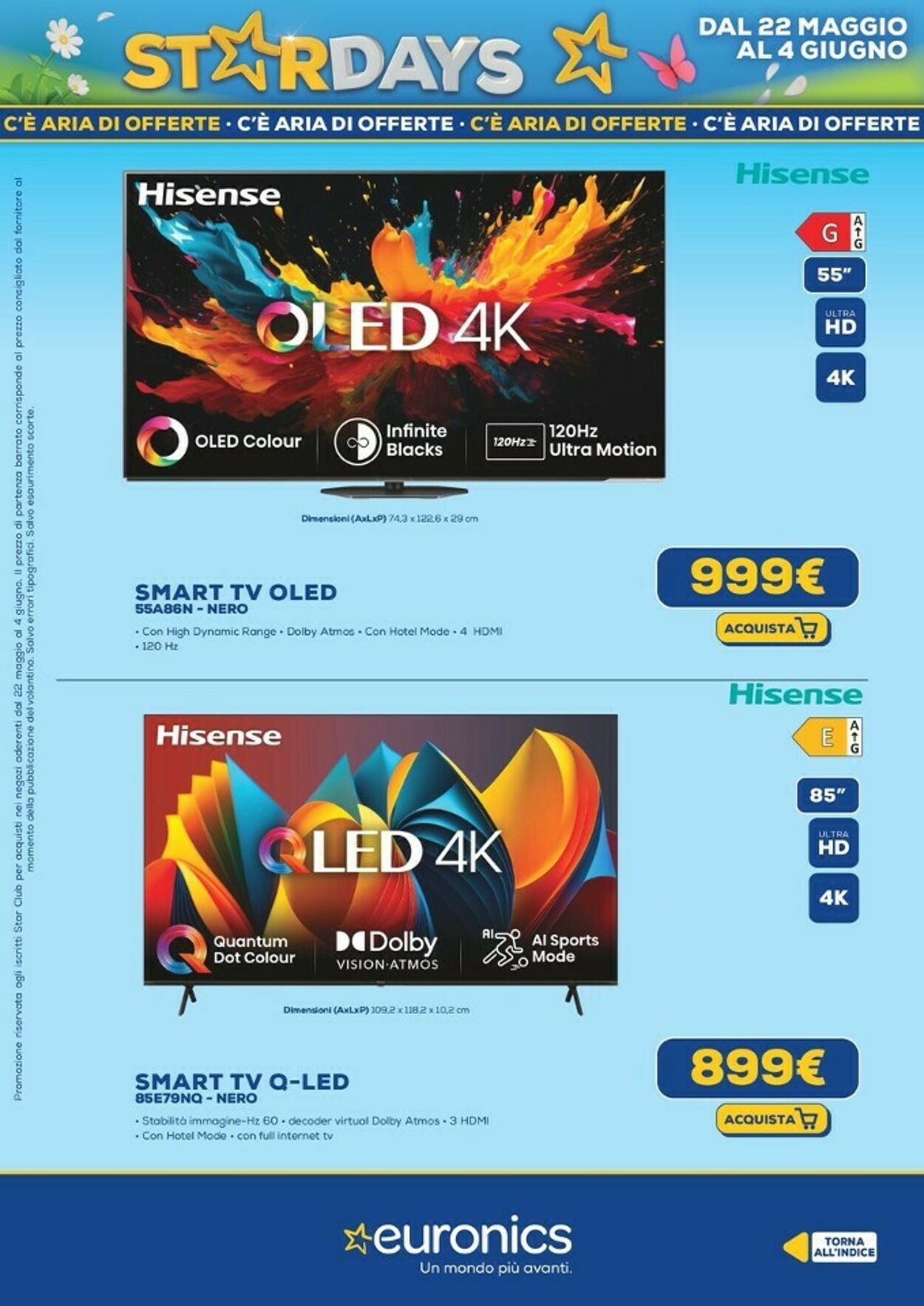 Volantino Euronics 27.05.2025 - 09.06.2025
