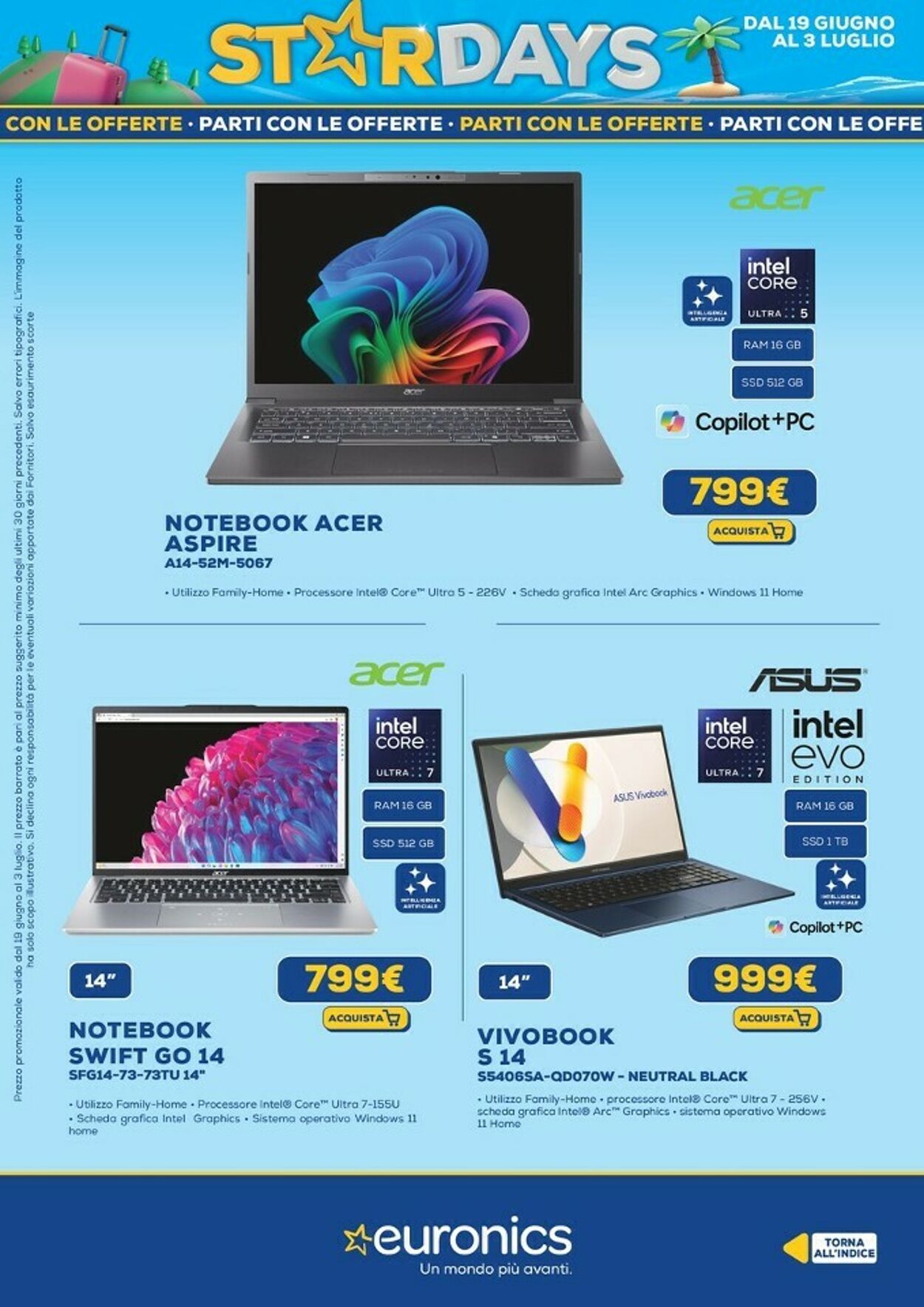 Volantino Euronics 20.06.2025 - 02.07.2025