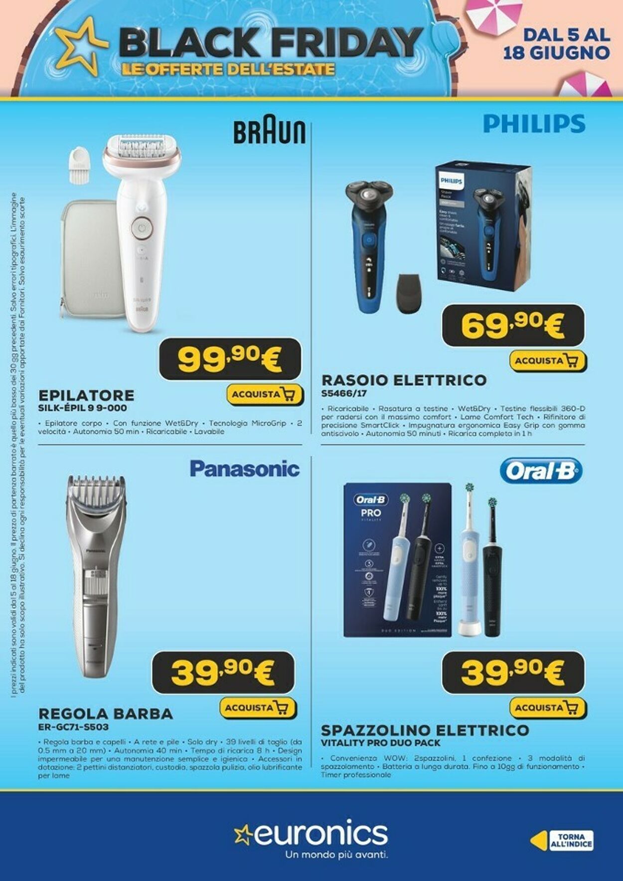Volantino Euronics 05.06.2025 - 18.06.2025