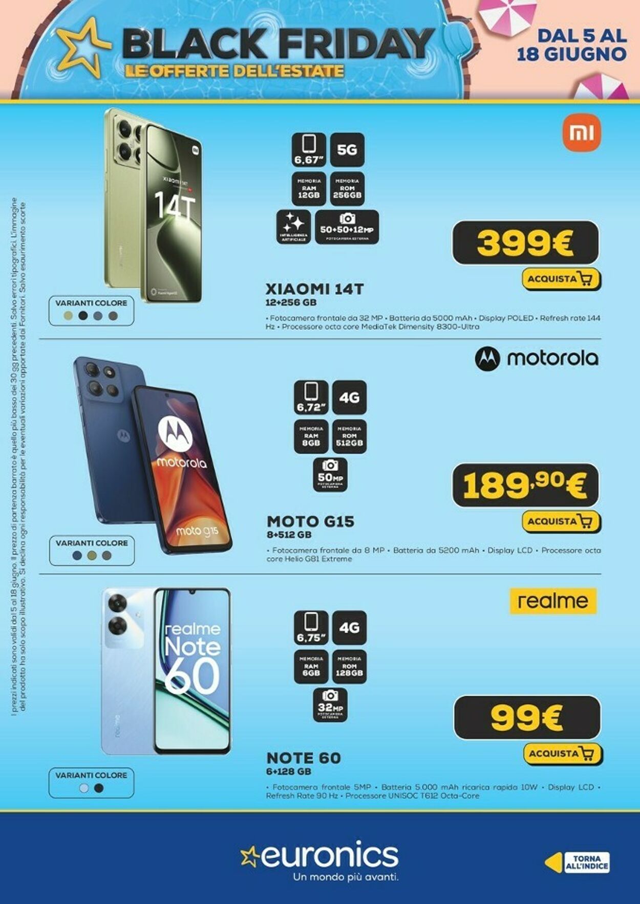Volantino Euronics 05.06.2025 - 18.06.2025