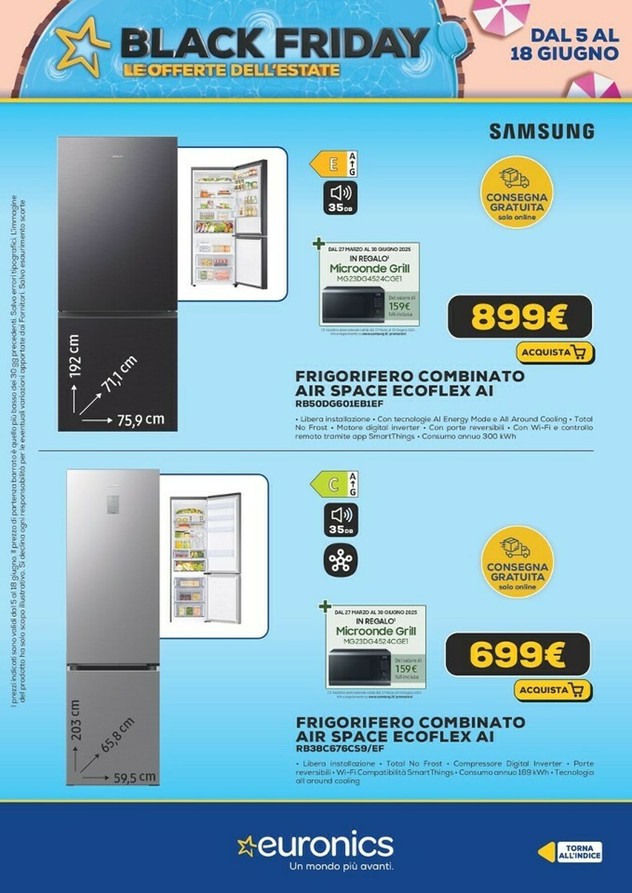 Volantino Euronics 05.06.2025 - 18.06.2025