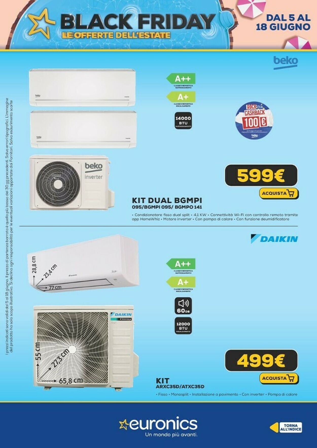Volantino Euronics 05.06.2025 - 18.06.2025