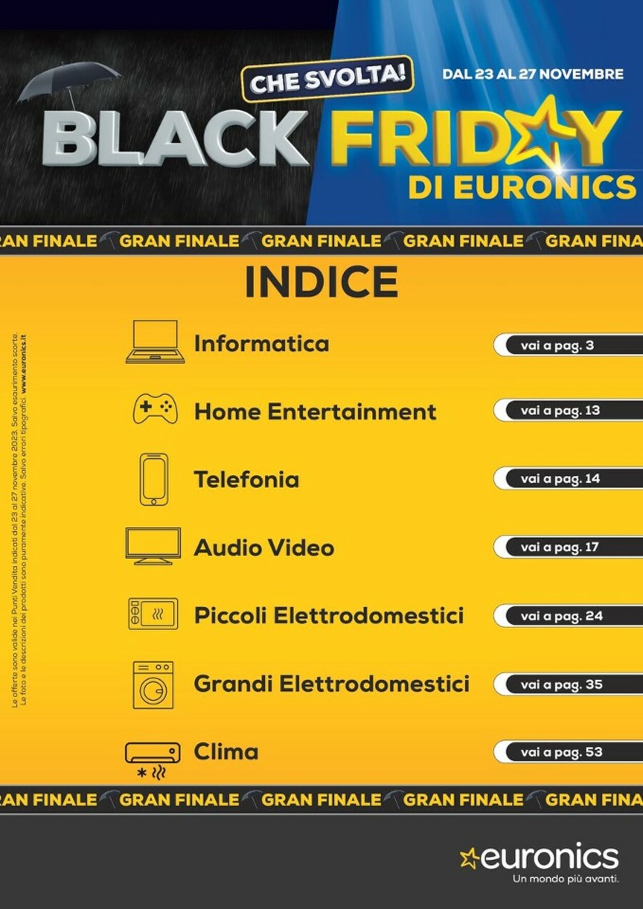 Volantino Euronics 23.11.2023 - 27.11.2023