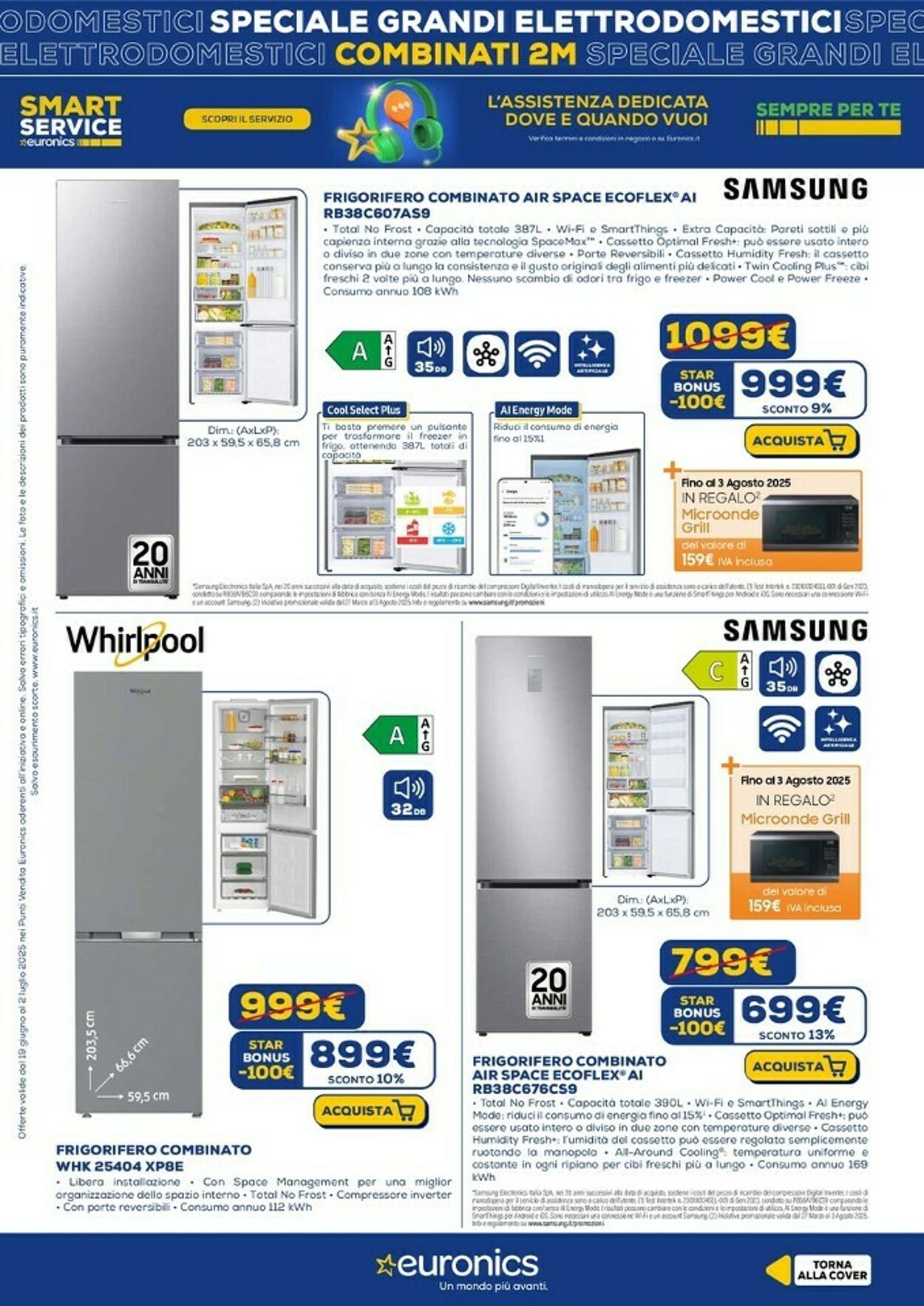 Volantino Euronics 17.07.2025 - 30.07.2025