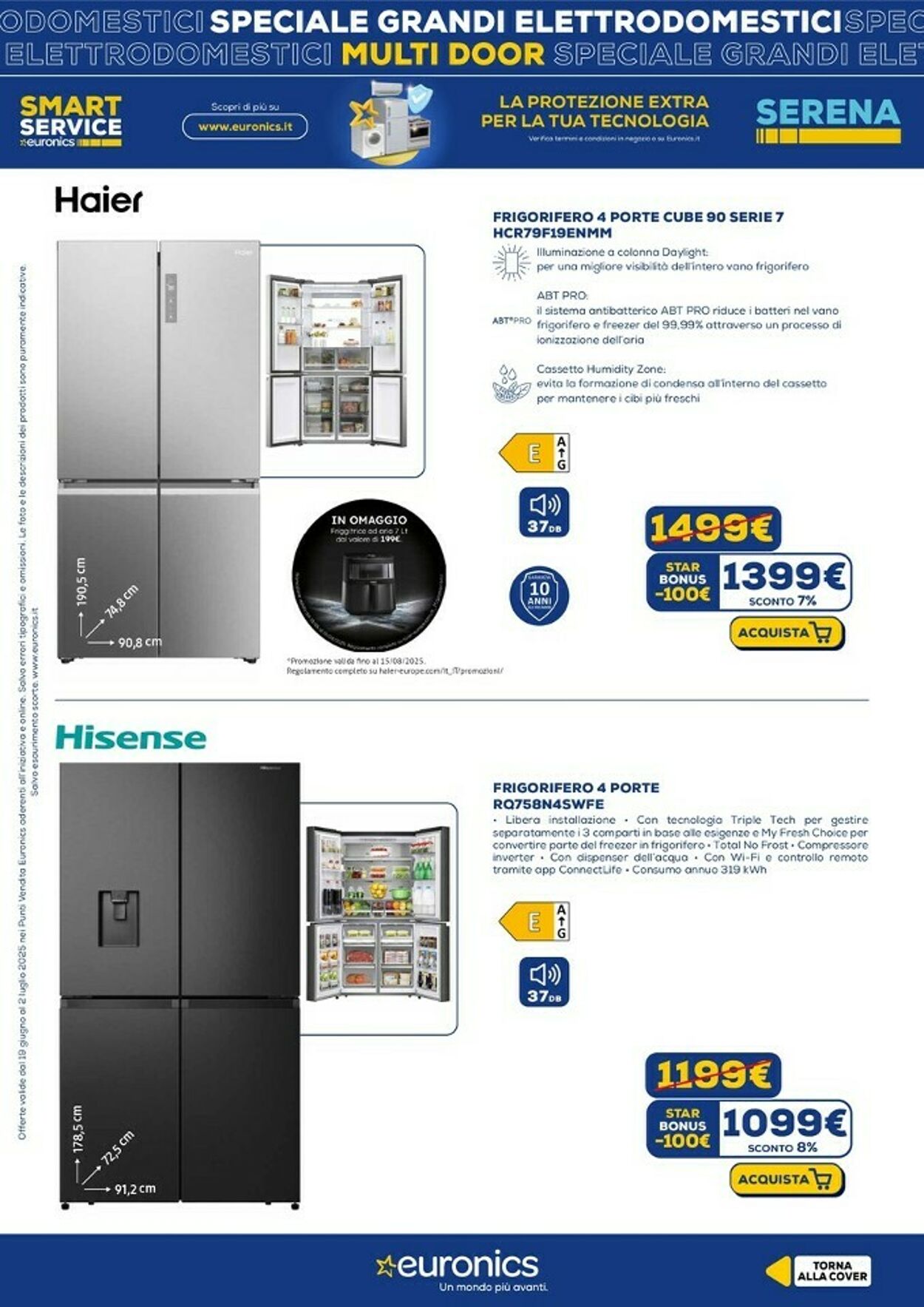 Volantino Euronics 17.07.2025 - 30.07.2025
