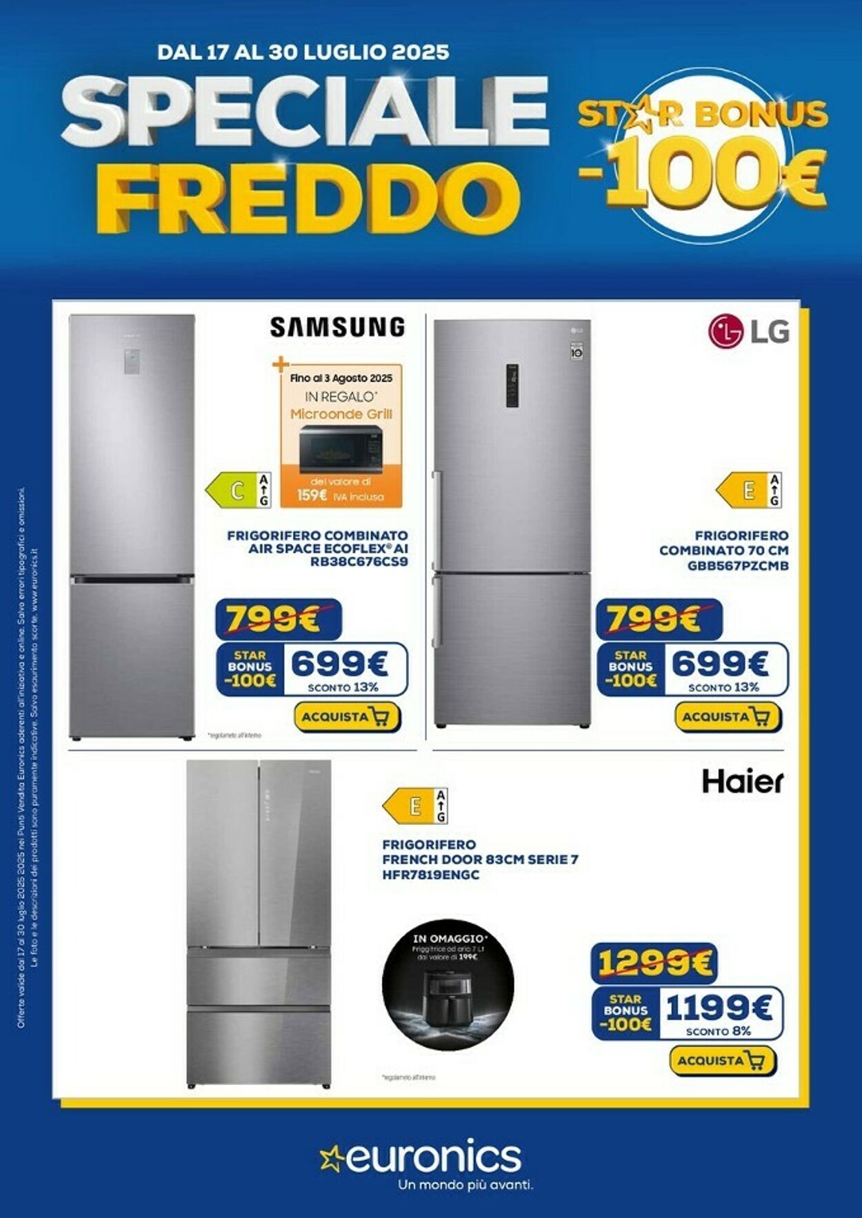 Volantino Euronics 17.07.2025 - 31.07.2025