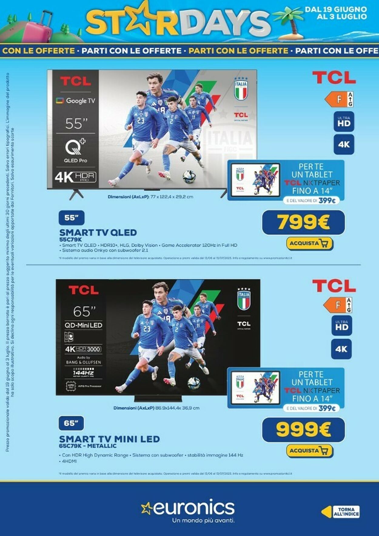 Volantino Euronics 19.06.2025 - 09.07.2025