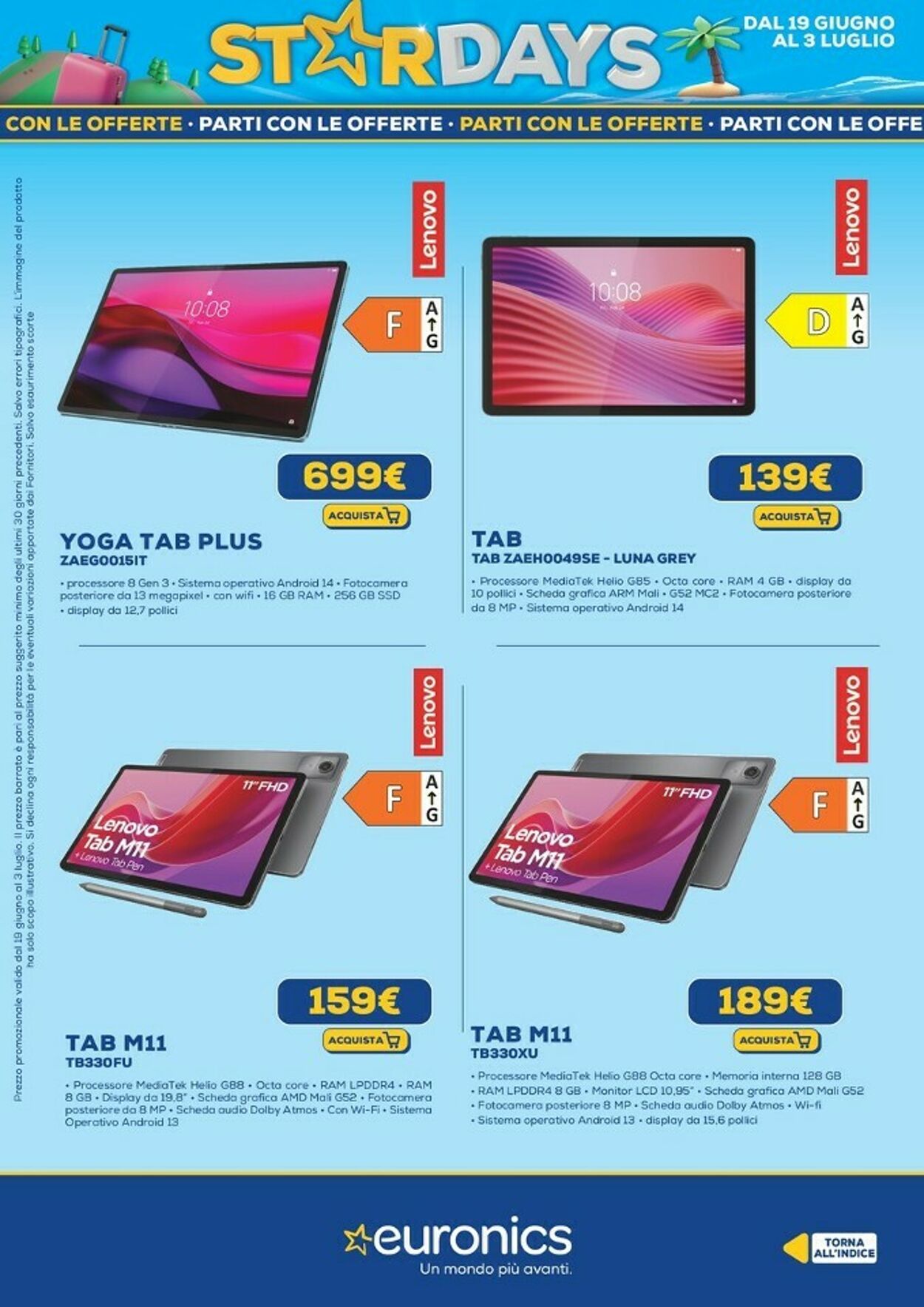 Volantino Euronics 19.06.2025 - 09.07.2025