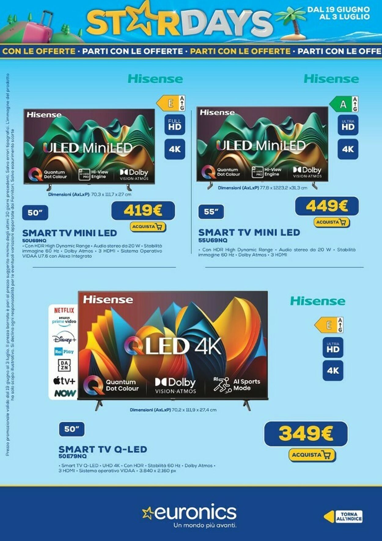 Volantino Euronics 19.06.2025 - 09.07.2025