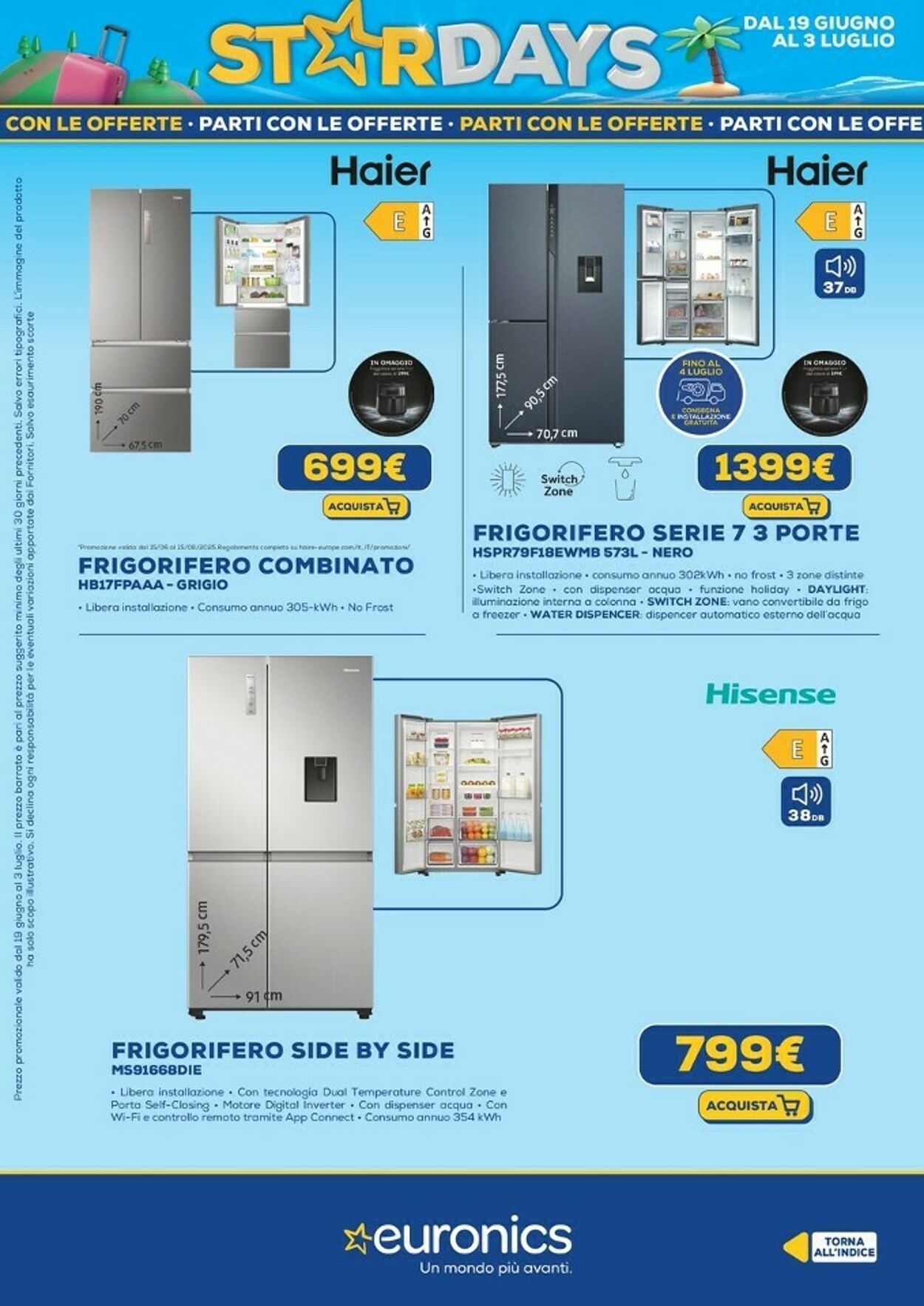 Volantino Euronics 19.06.2025 - 09.07.2025
