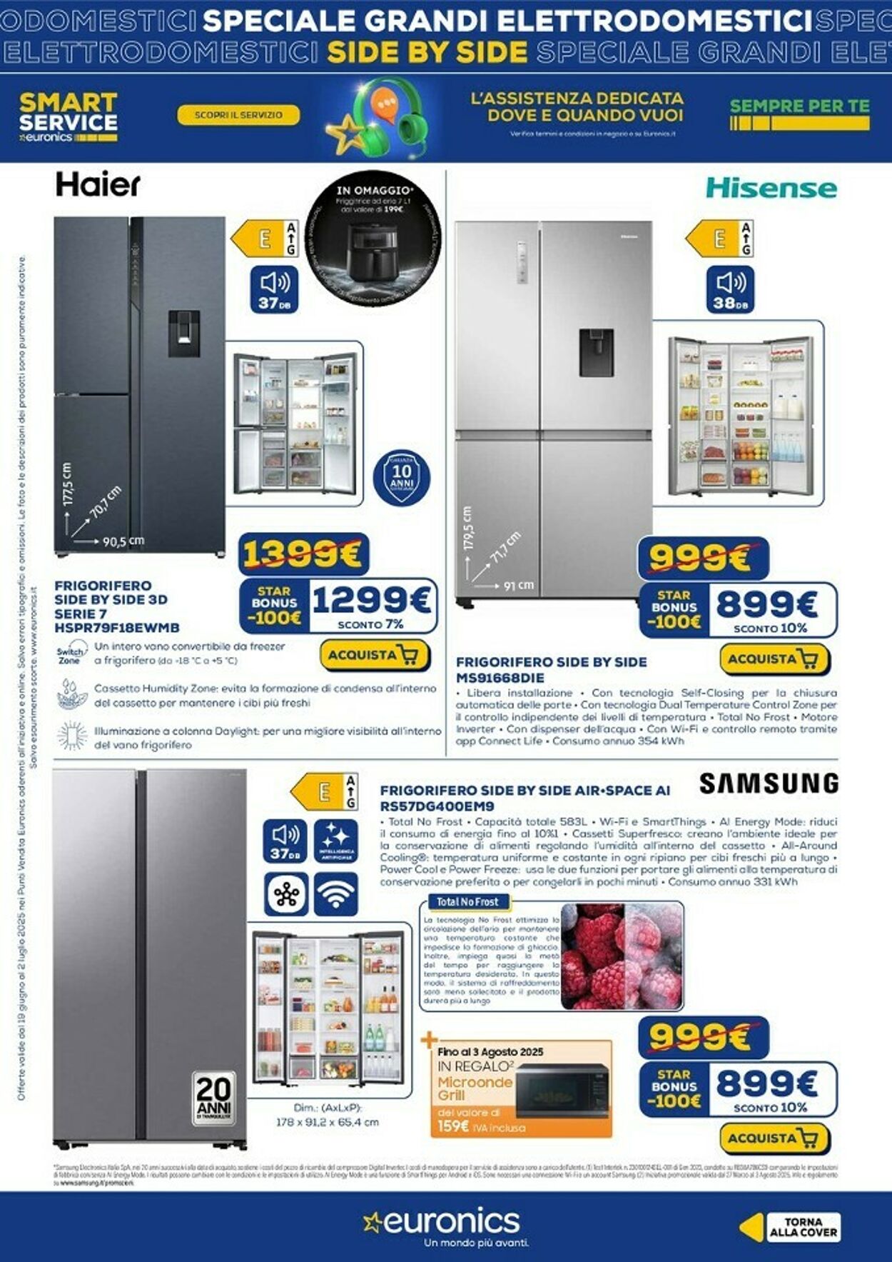 Volantino Euronics 17.07.2025 - 30.07.2025