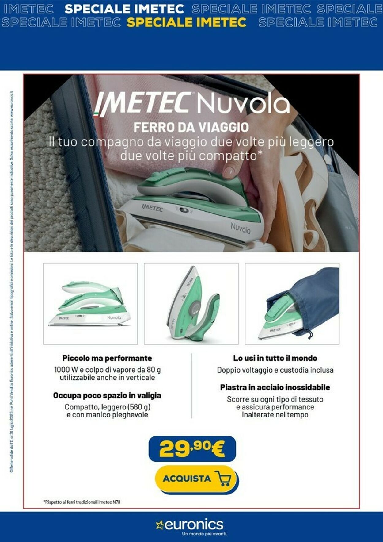 Volantino Euronics 11.07.2025 - 31.07.2025