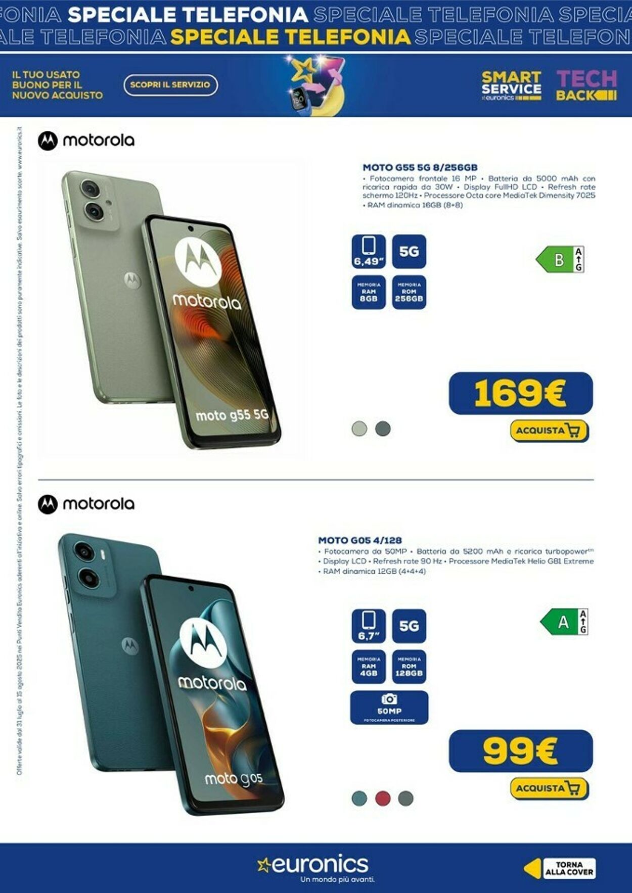 Volantino Euronics 07.08.2025 - 27.08.2025