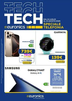Volantino Euronics 07.08.2025 - 27.08.2025