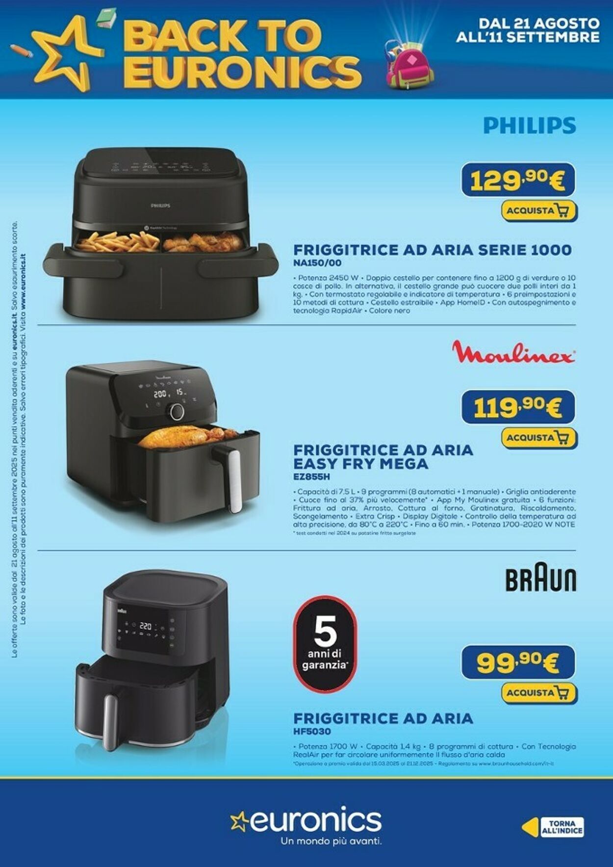 Volantino Euronics 01.09.2025 - 12.09.2025