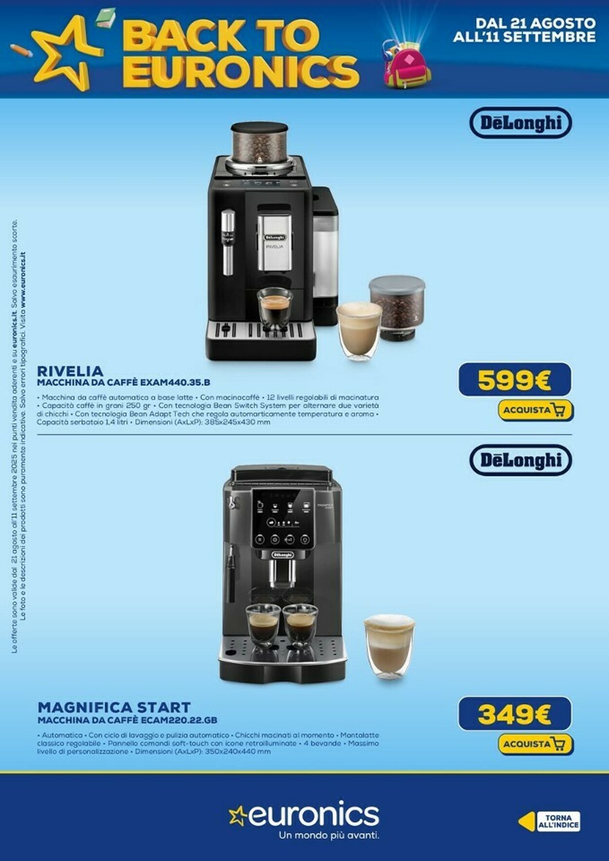 Volantino Euronics 01.09.2025 - 12.09.2025