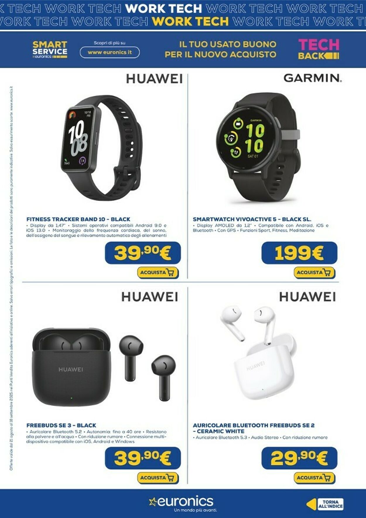 Volantino Euronics 17.09.2025 - 29.09.2025