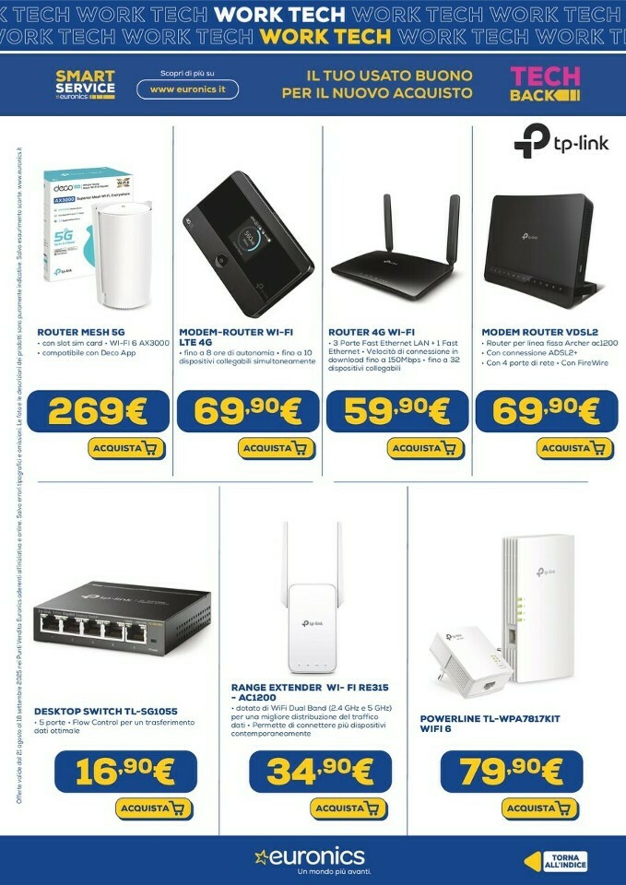 Volantino Euronics 17.09.2025 - 29.09.2025