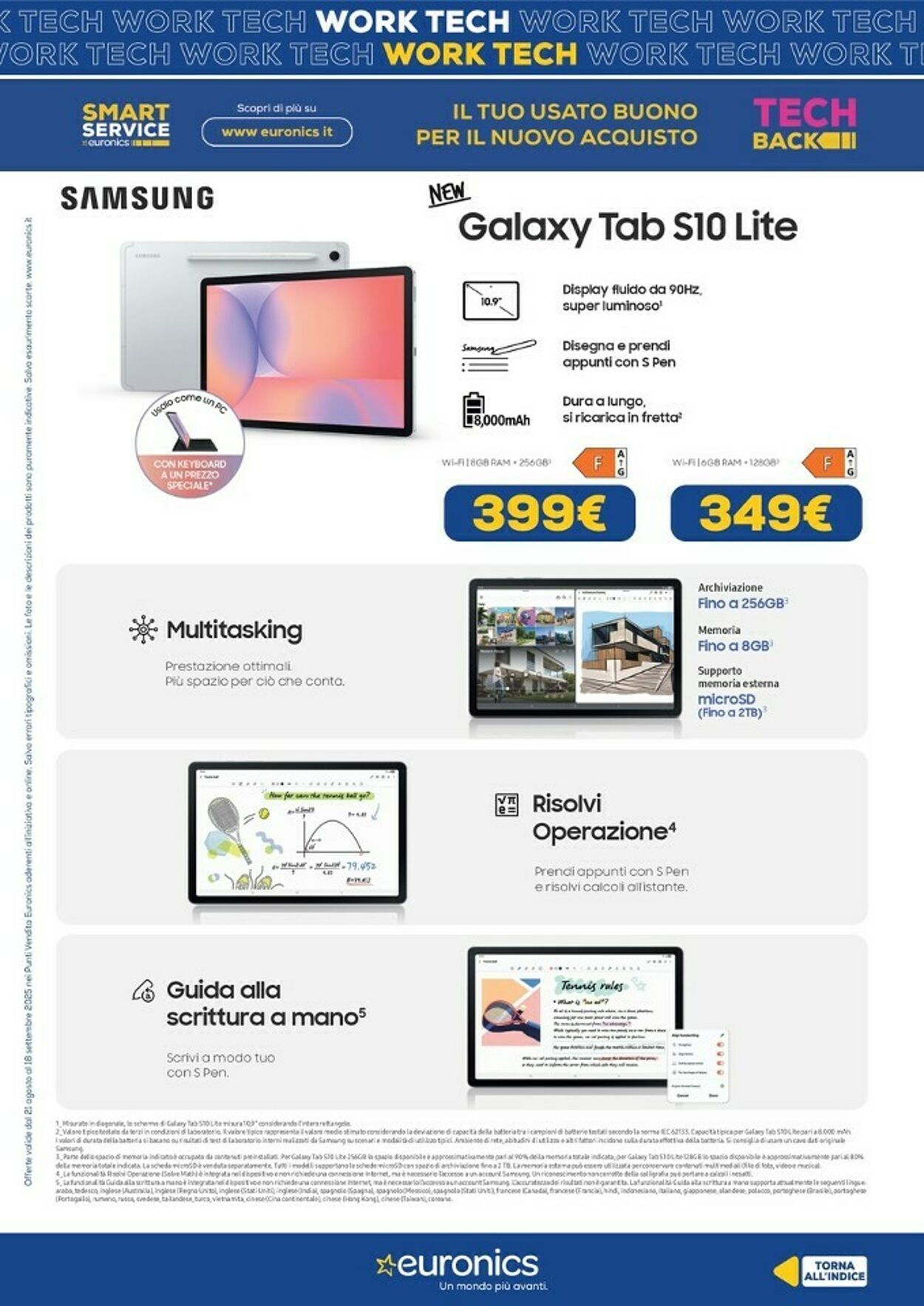 Volantino Euronics 17.09.2025 - 29.09.2025