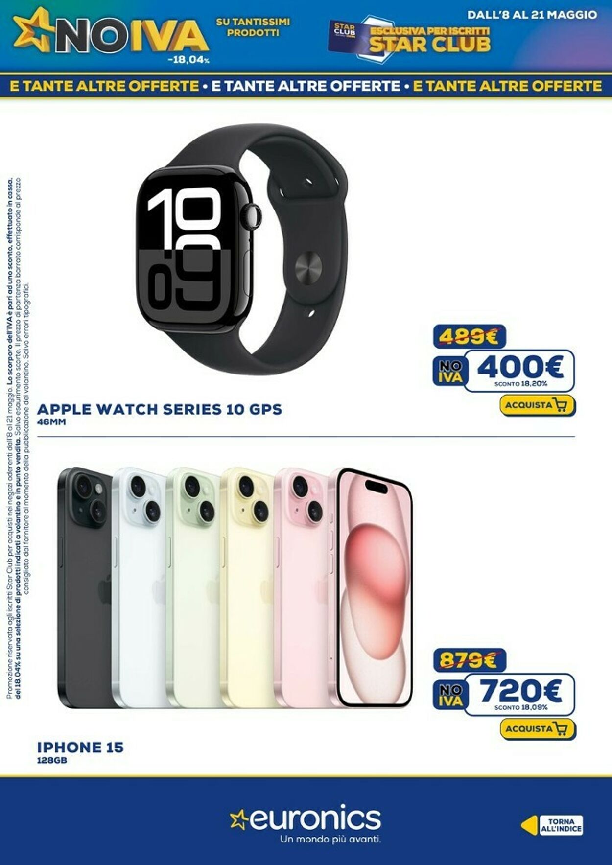 Volantino Euronics 21.05.2025 - 02.06.2025