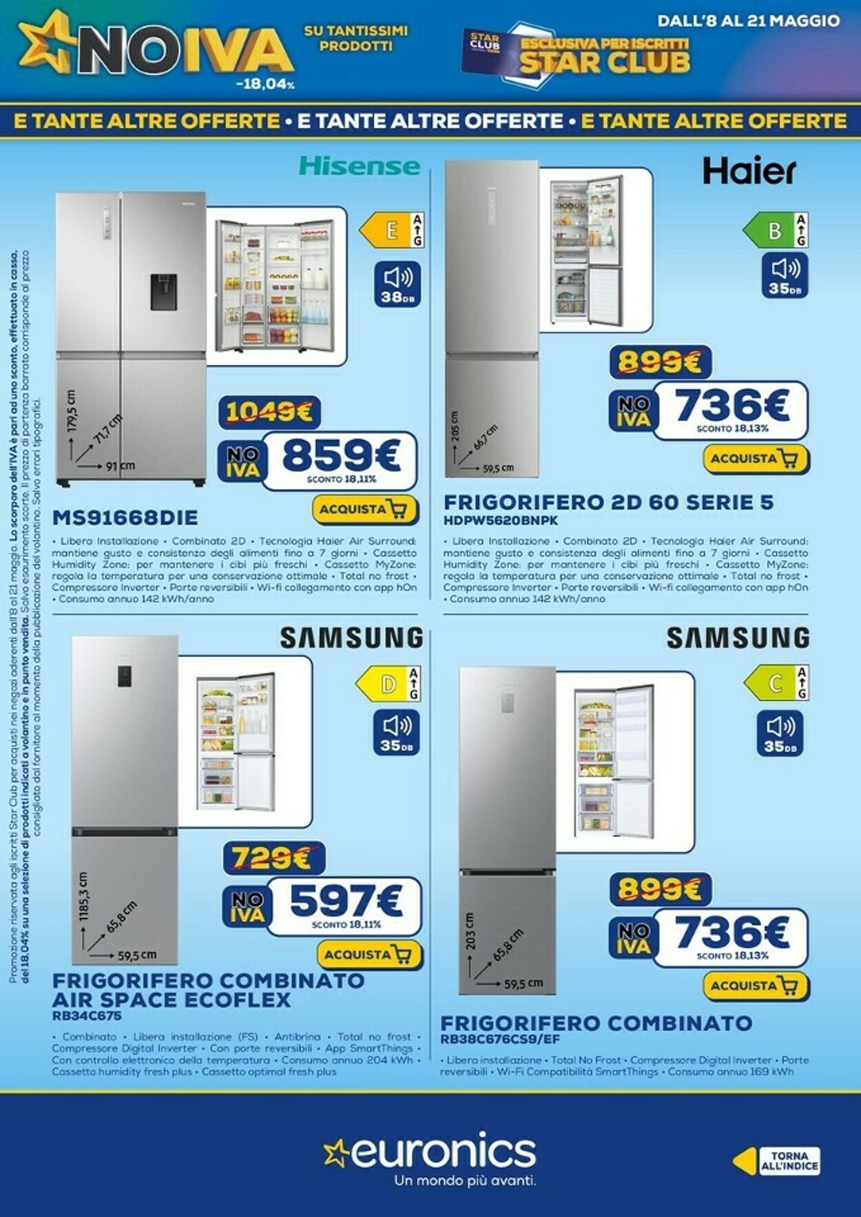 Volantino Euronics 21.05.2025 - 02.06.2025