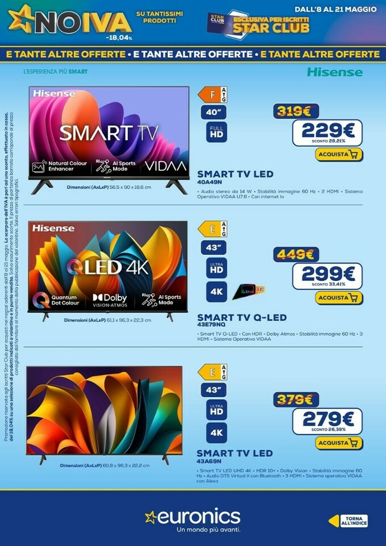 Volantino Euronics 21.05.2025 - 02.06.2025