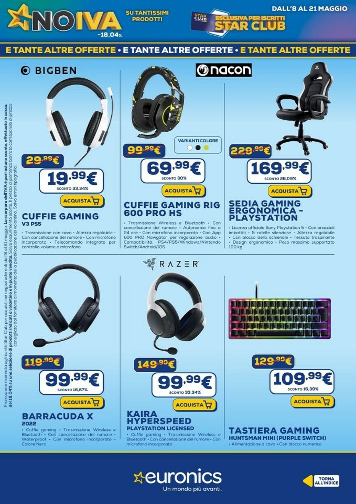 Volantino Euronics 21.05.2025 - 02.06.2025
