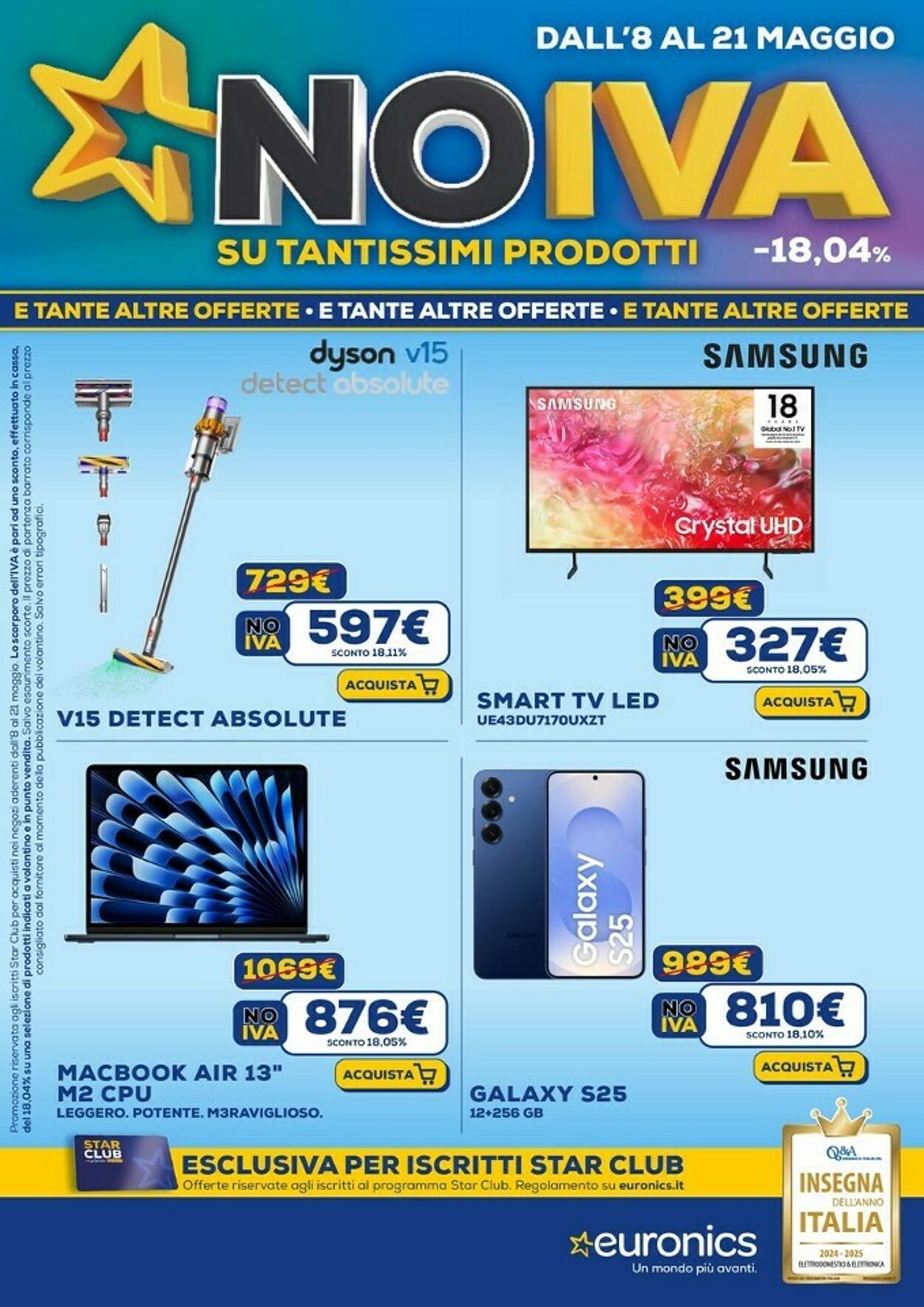 Volantino Euronics 21.05.2025 - 02.06.2025