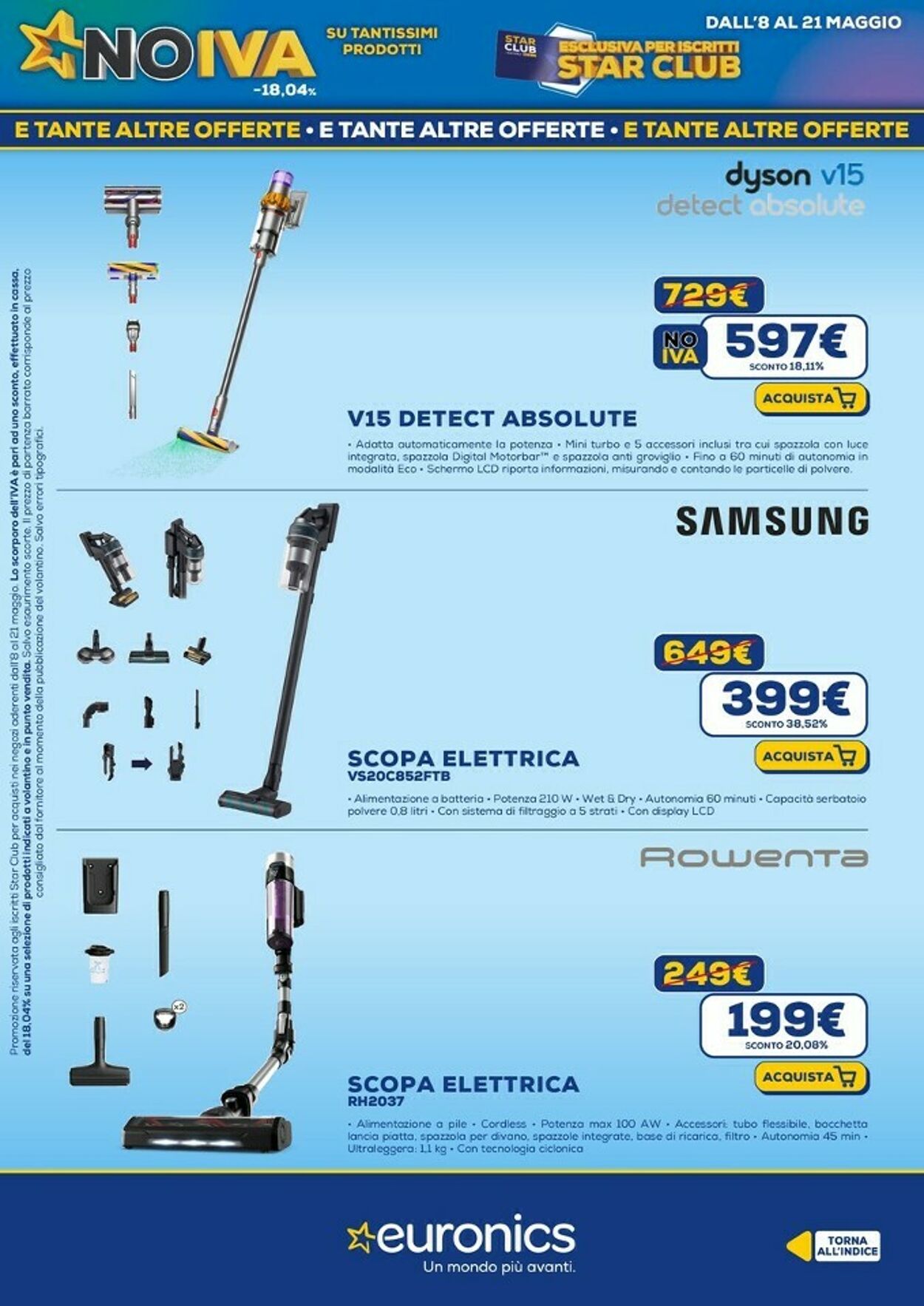 Volantino Euronics 21.05.2025 - 02.06.2025