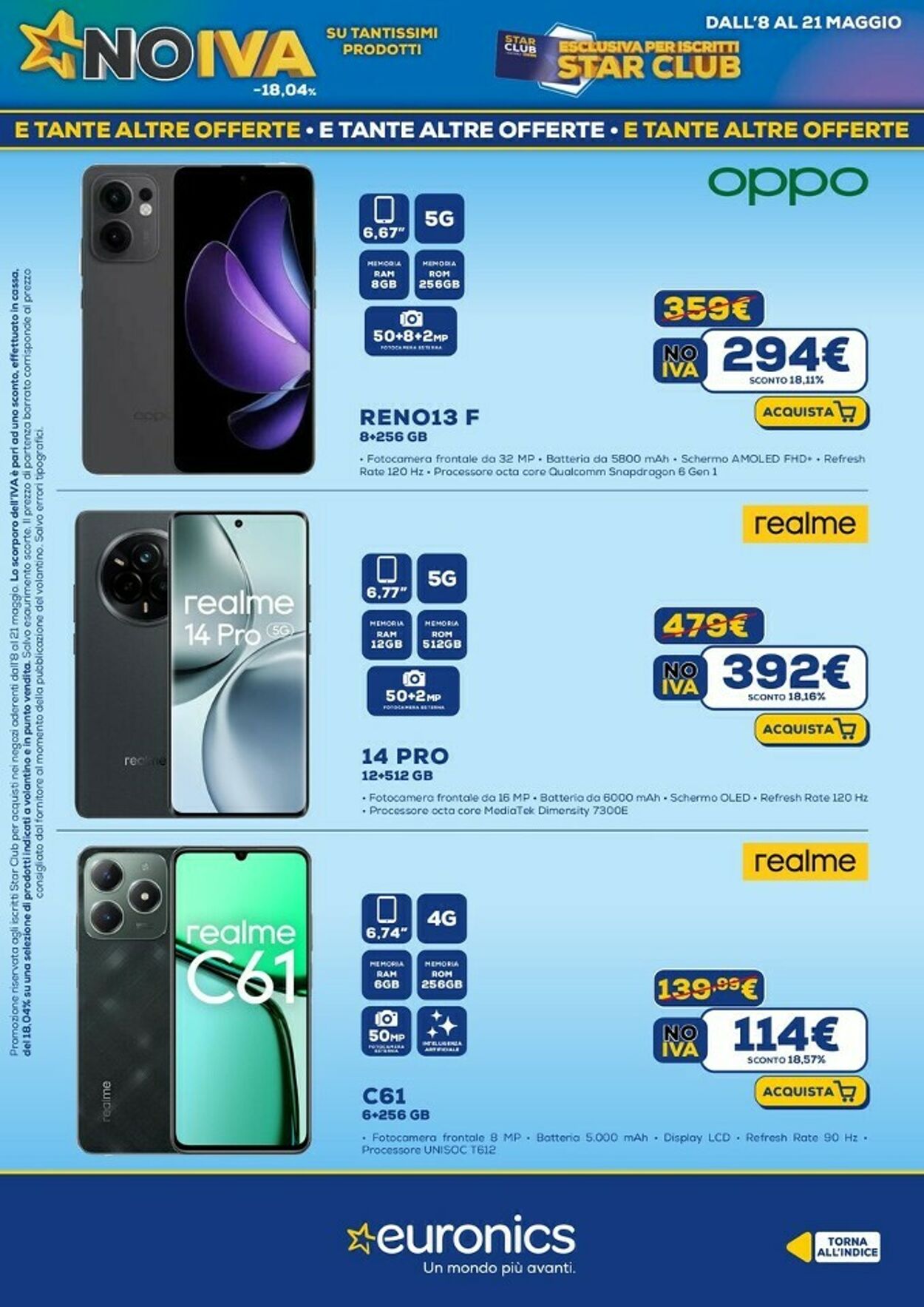 Volantino Euronics 21.05.2025 - 02.06.2025
