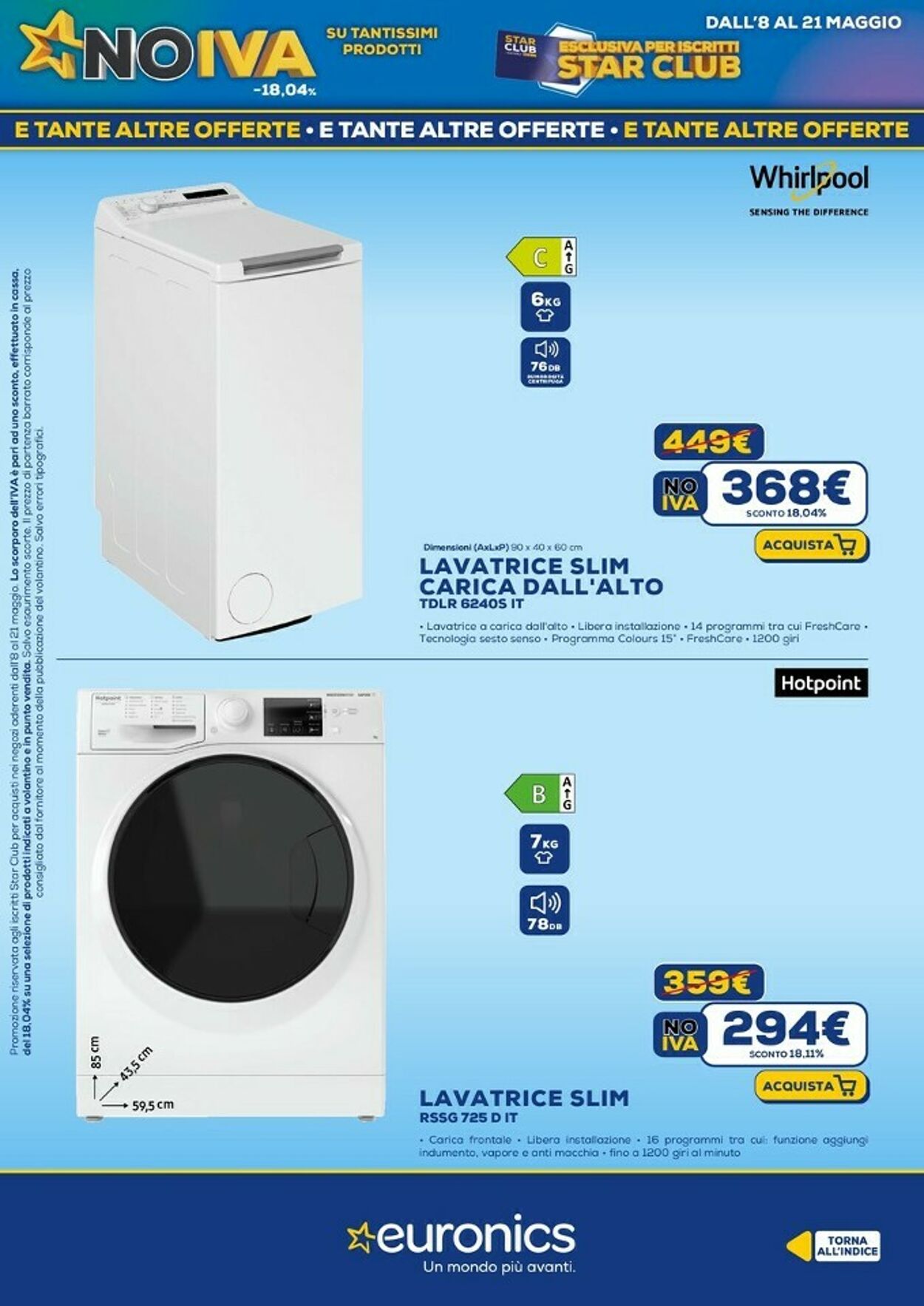 Volantino Euronics 21.05.2025 - 02.06.2025