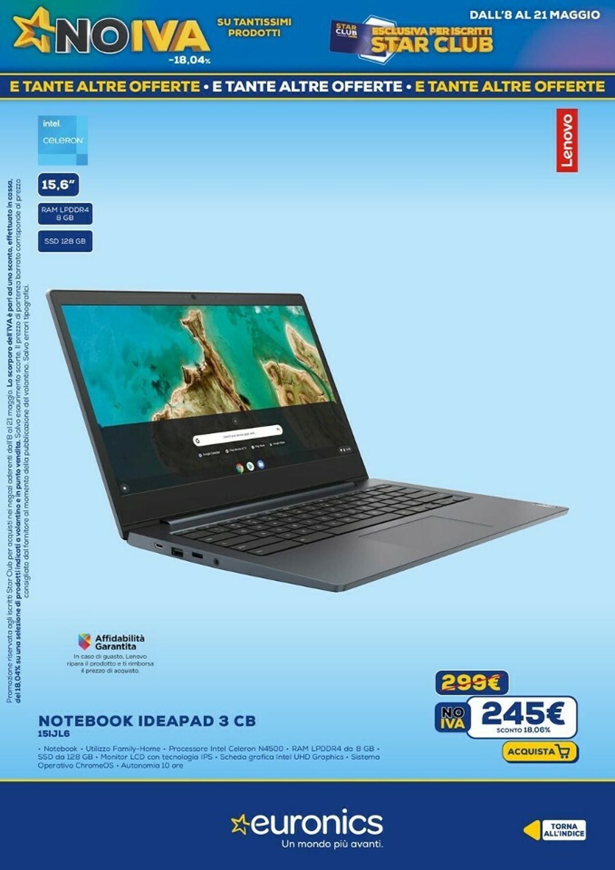 Volantino Euronics 21.05.2025 - 02.06.2025