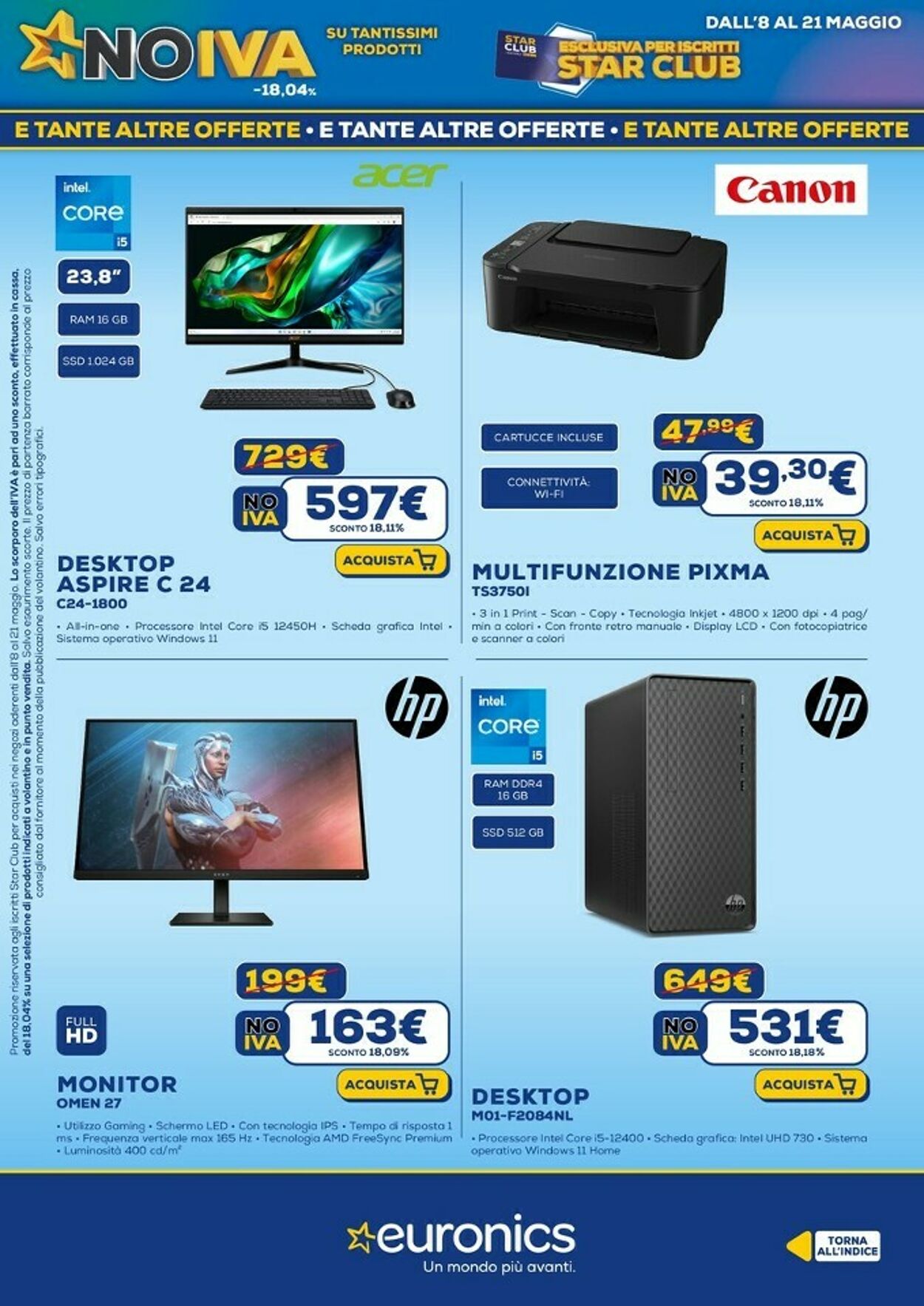 Volantino Euronics 21.05.2025 - 02.06.2025