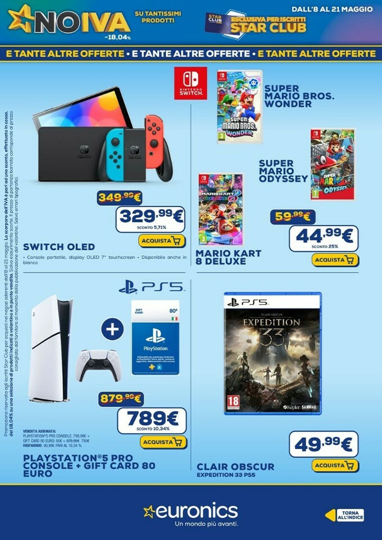 Volantino Euronics 21.05.2025 - 02.06.2025