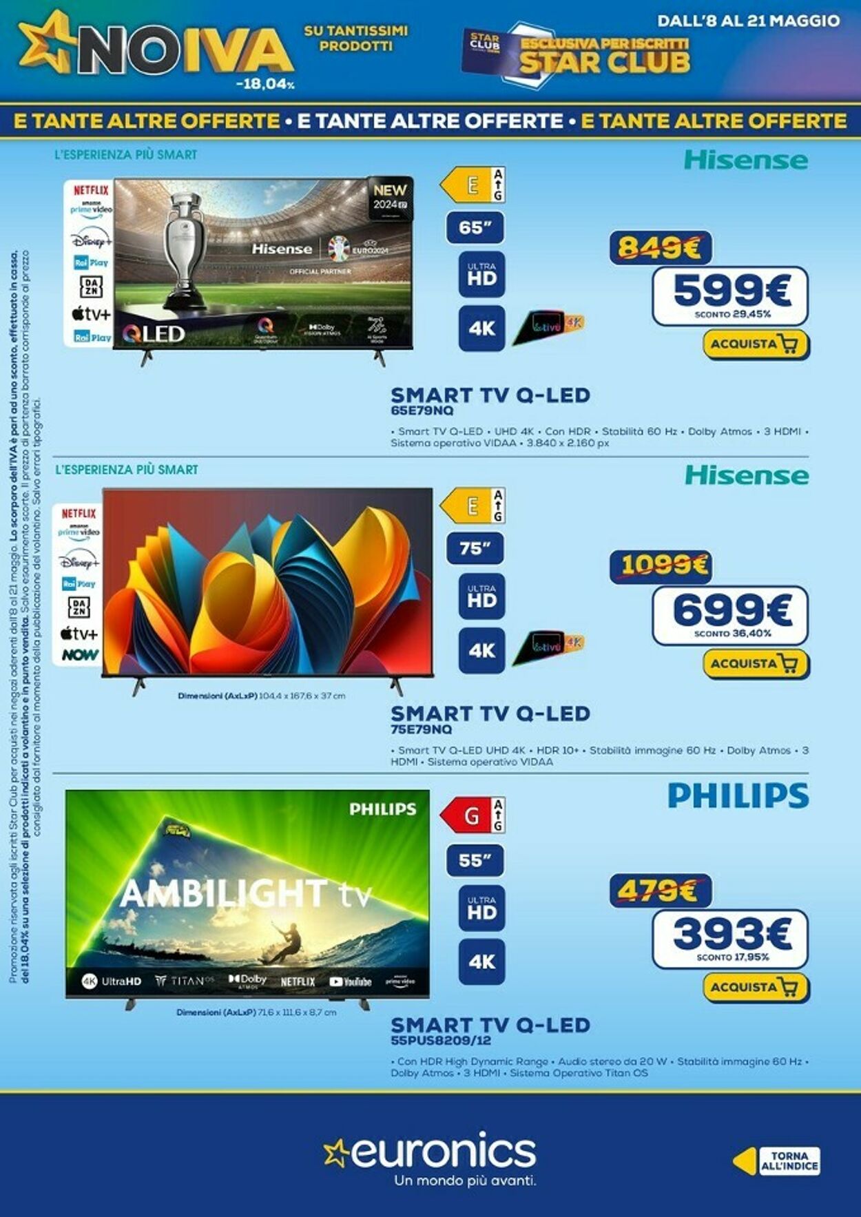 Volantino Euronics 21.05.2025 - 02.06.2025