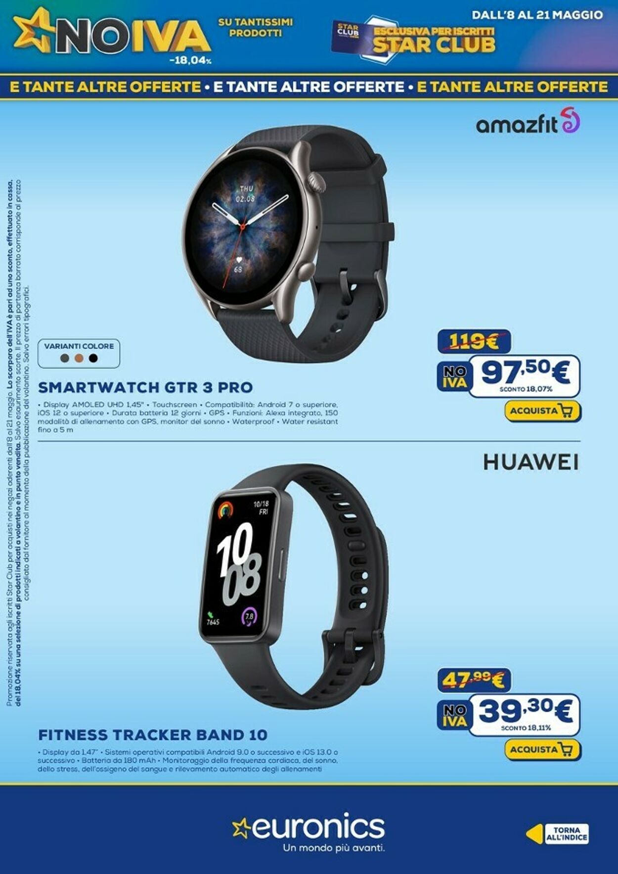 Volantino Euronics 21.05.2025 - 02.06.2025