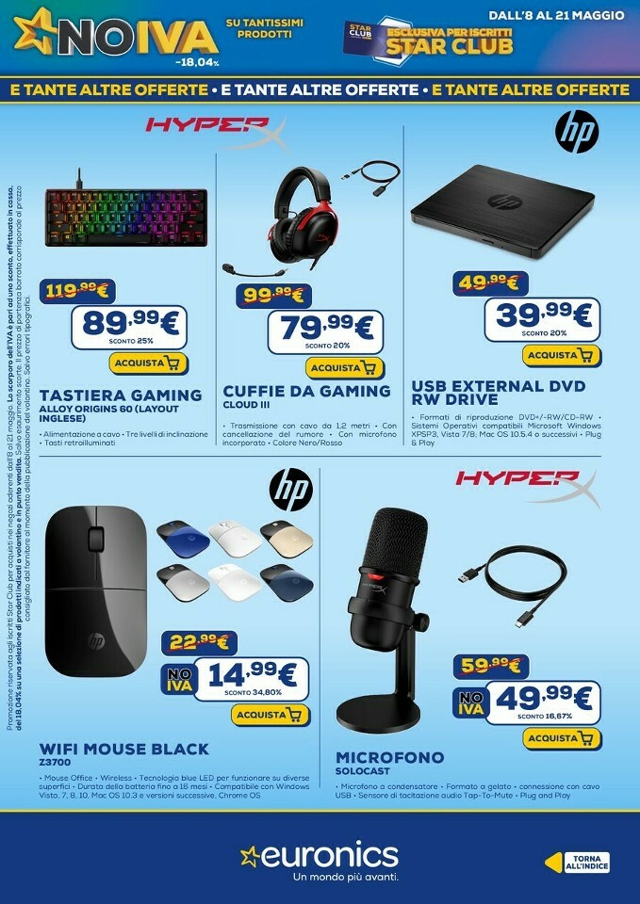 Volantino Euronics 21.05.2025 - 02.06.2025