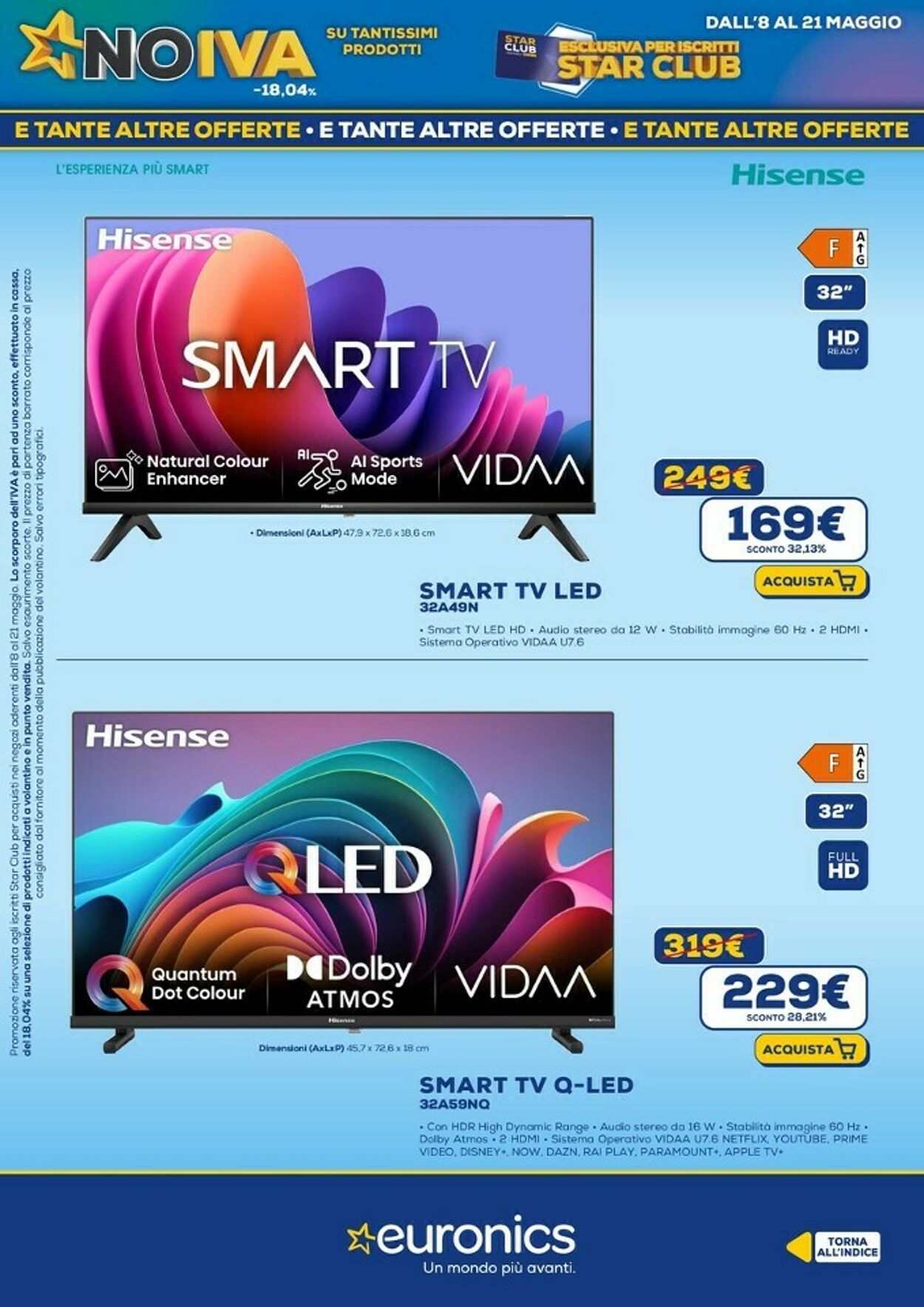 Volantino Euronics 21.05.2025 - 02.06.2025