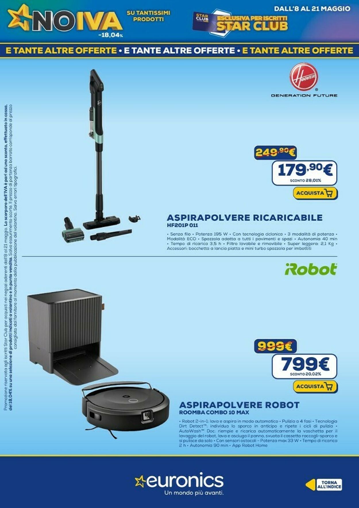 Volantino Euronics 21.05.2025 - 02.06.2025