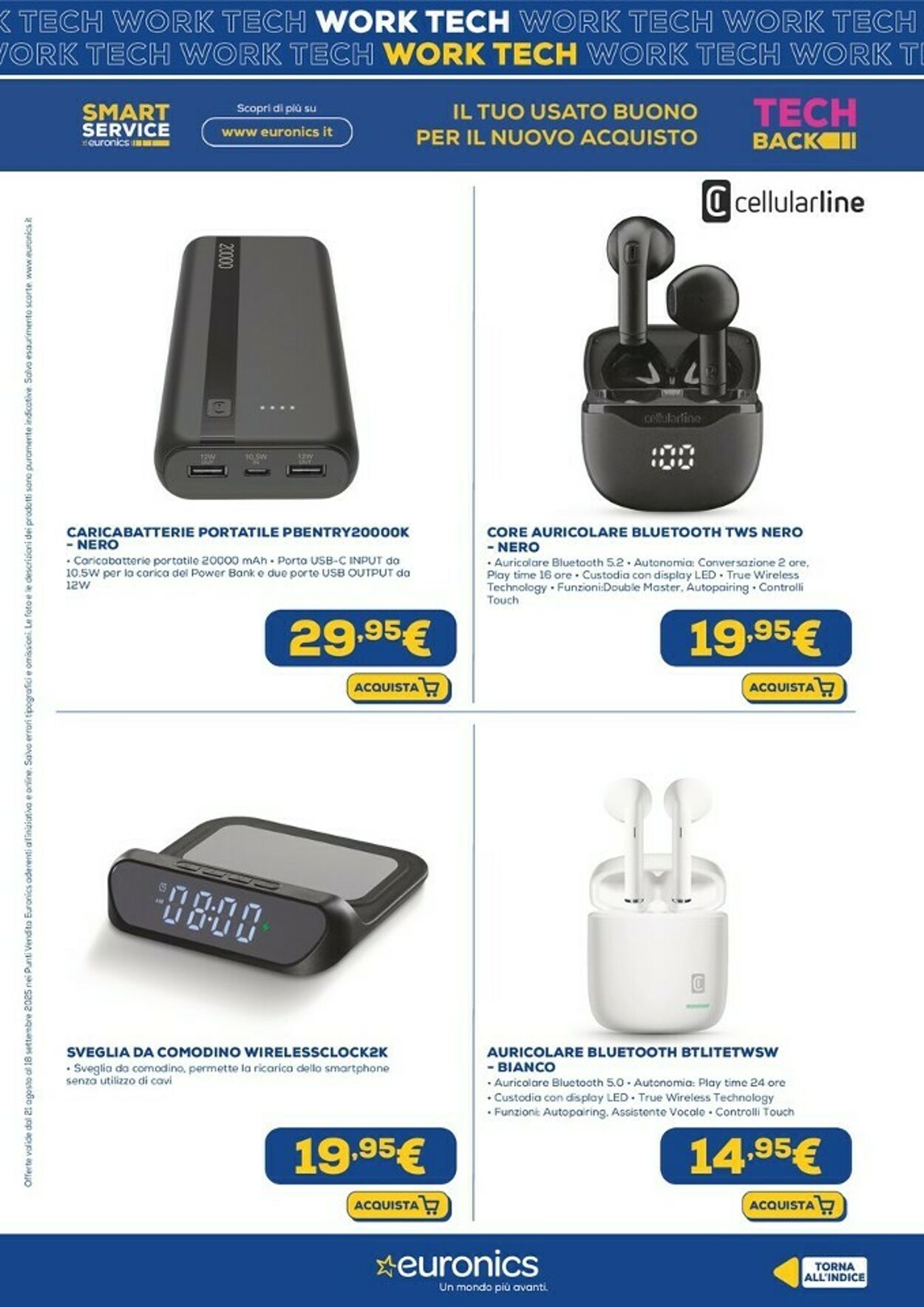 Volantino Euronics 12.09.2025 - 24.09.2025