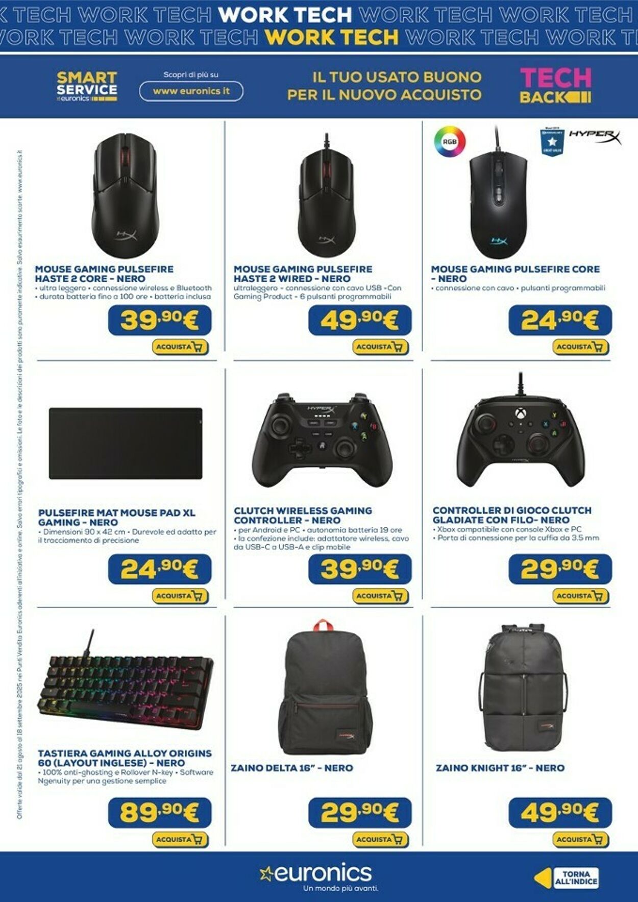 Volantino Euronics 12.09.2025 - 24.09.2025