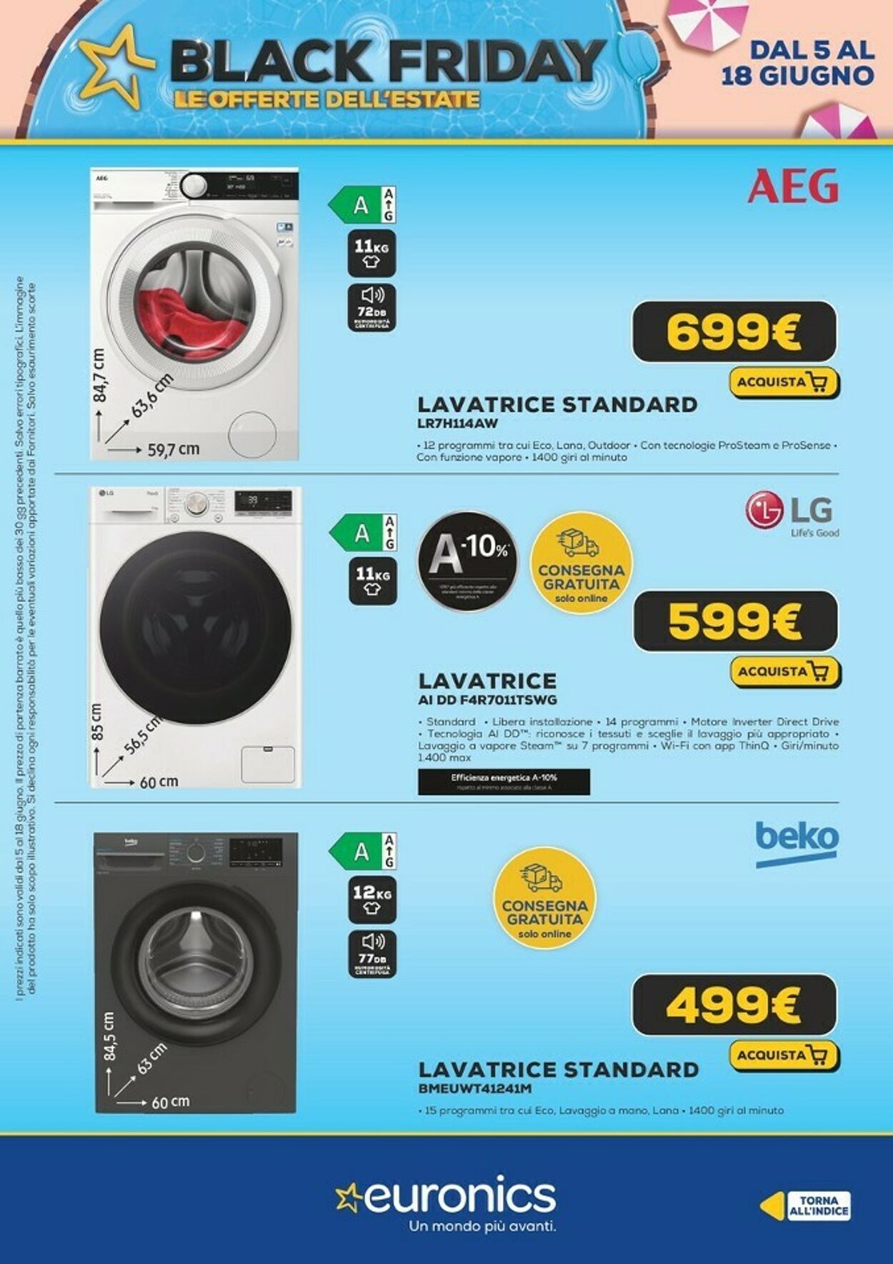 Volantino Euronics 15.06.2025 - 31.08.2025