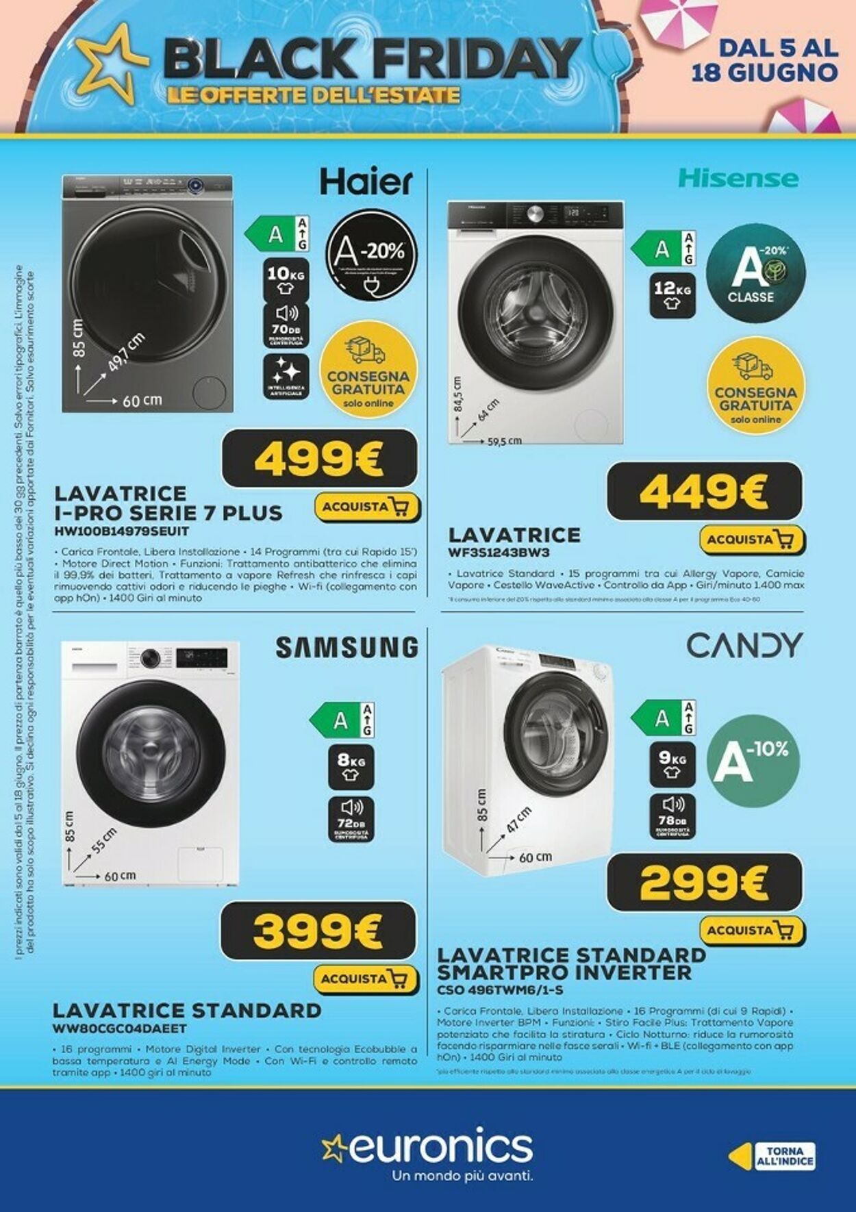 Volantino Euronics 15.06.2025 - 31.08.2025