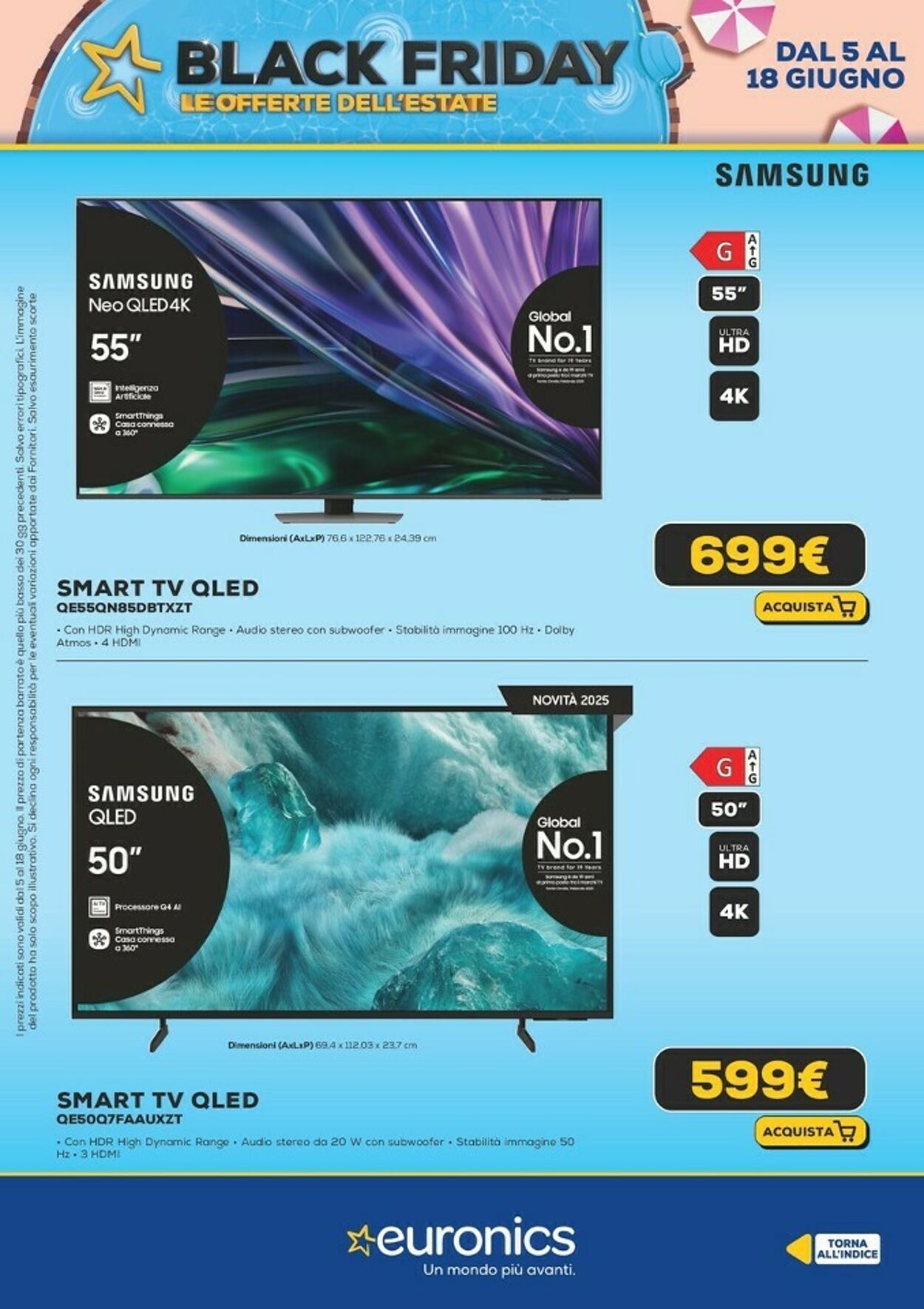 Volantino Euronics 15.06.2025 - 31.08.2025
