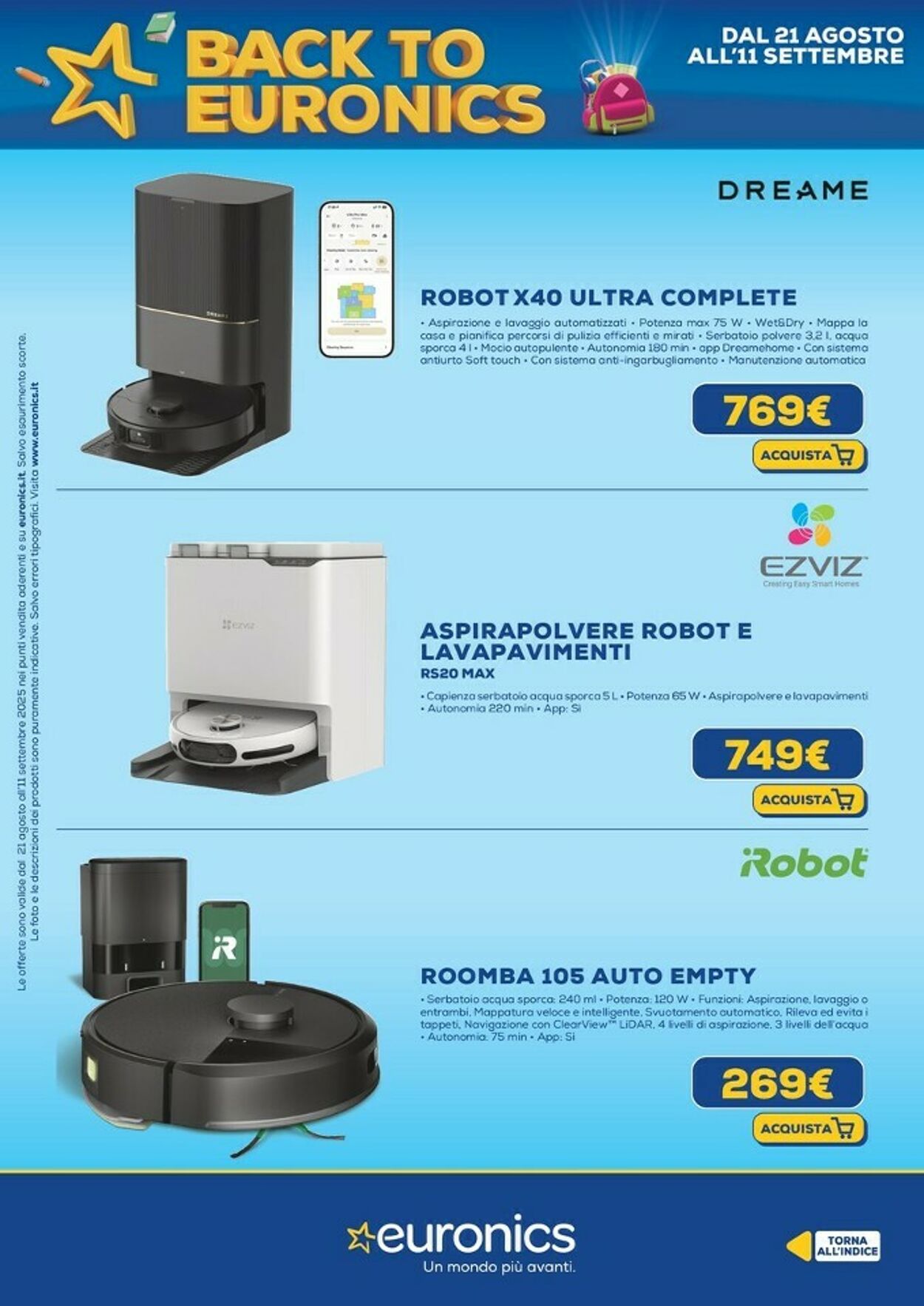 Volantino Euronics 01.09.2025 - 21.09.2025