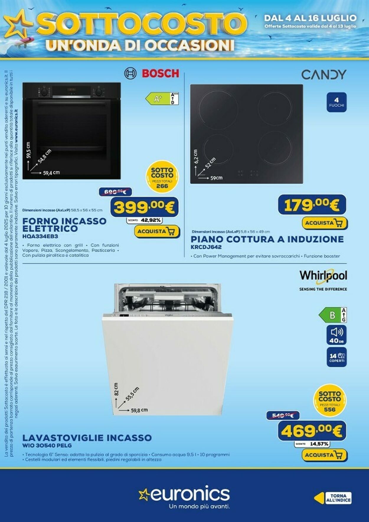 Volantino Euronics 04.07.2025 - 16.07.2025