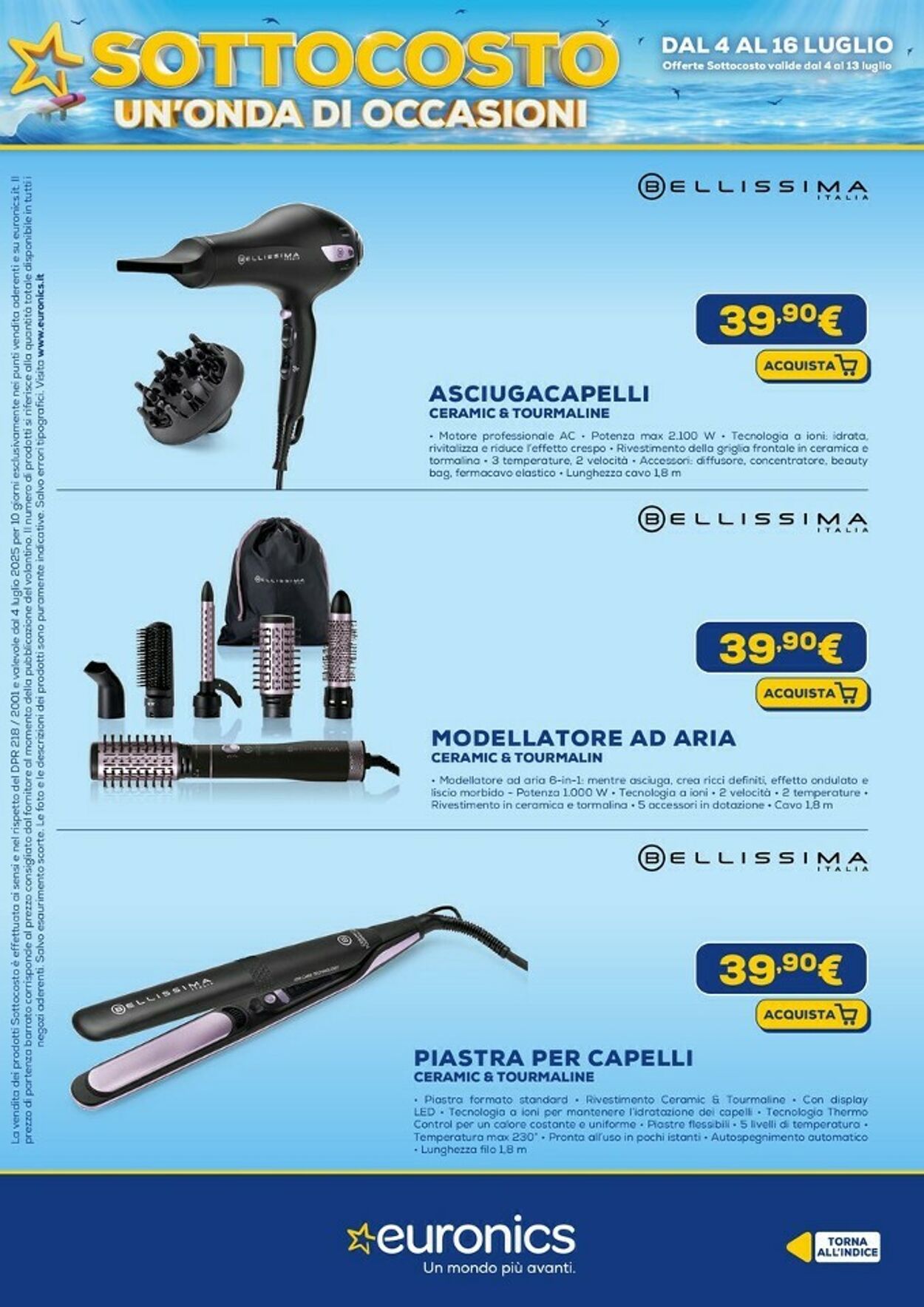 Volantino Euronics 04.07.2025 - 16.07.2025